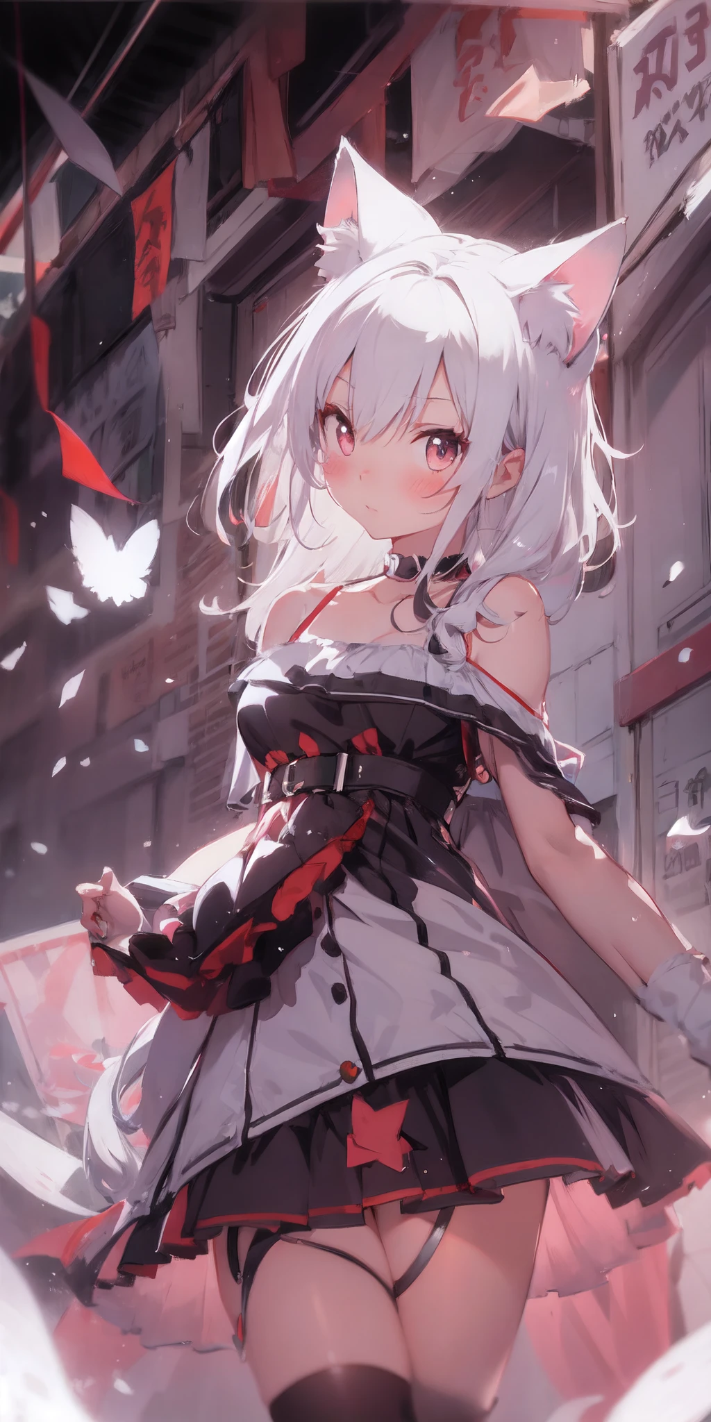 Illustrative character illustrations,Full body photo of the girl,A 5--old l who is pregnant,Extreme picture quality,hyper HD,Excellent performance,Intense emotions,Cute temperament,red color eyes,cabelos preto e longos,Only underwear and white panties,blackstockings,With a dangerous smile。White liquid,White liquid,White liquid,Viscous substances,There is a white viscous liquid on the head