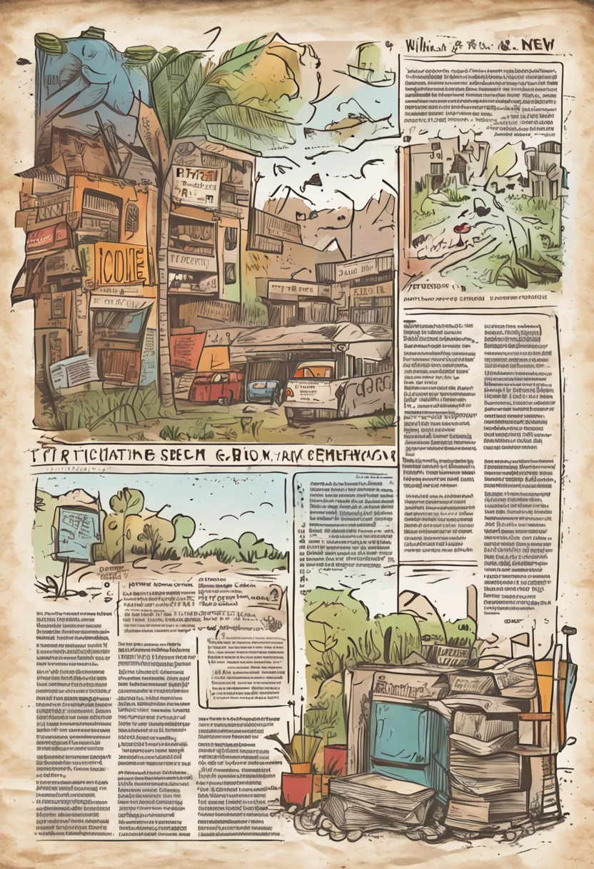With the theme of the new semester and the new starting point, draw the second-grade hand-copied newspaper