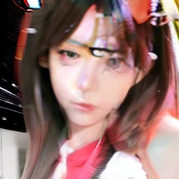 a close up of a woman with long hair wearing a blac k and red outfit, realistic anime 3d style, realistic yo ung anime girl, stunning anime face portrait, photor ealistic anime, anime realism style, kawaii realistic portrait, realistic anime artstyle, beautiful anime po rtrait, realistic anime style at pixiv, realistic anime a rt style, hyper realistic anime, 3 d anime realistic
