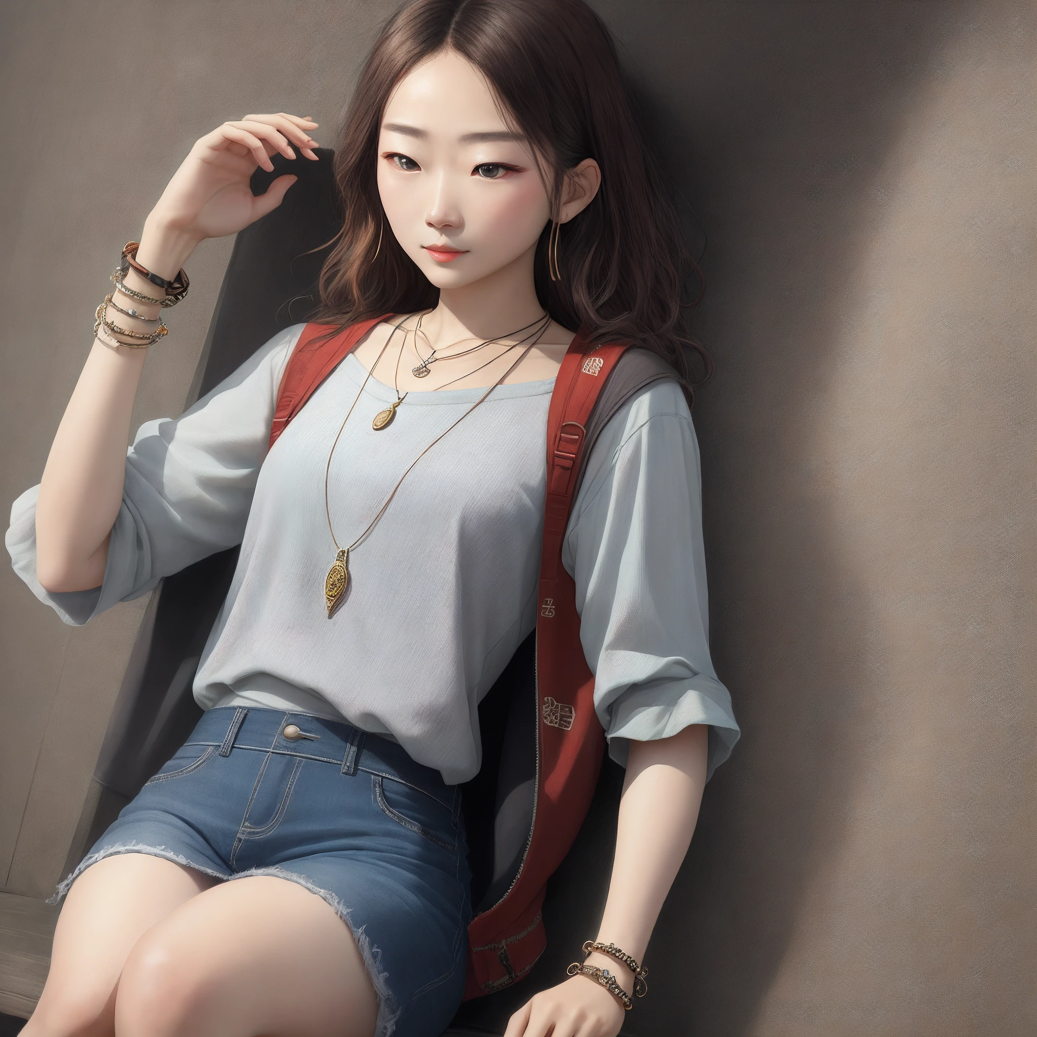 The finished bracelet starts from 6 yuan。Necklace 15 yuan/ichijou