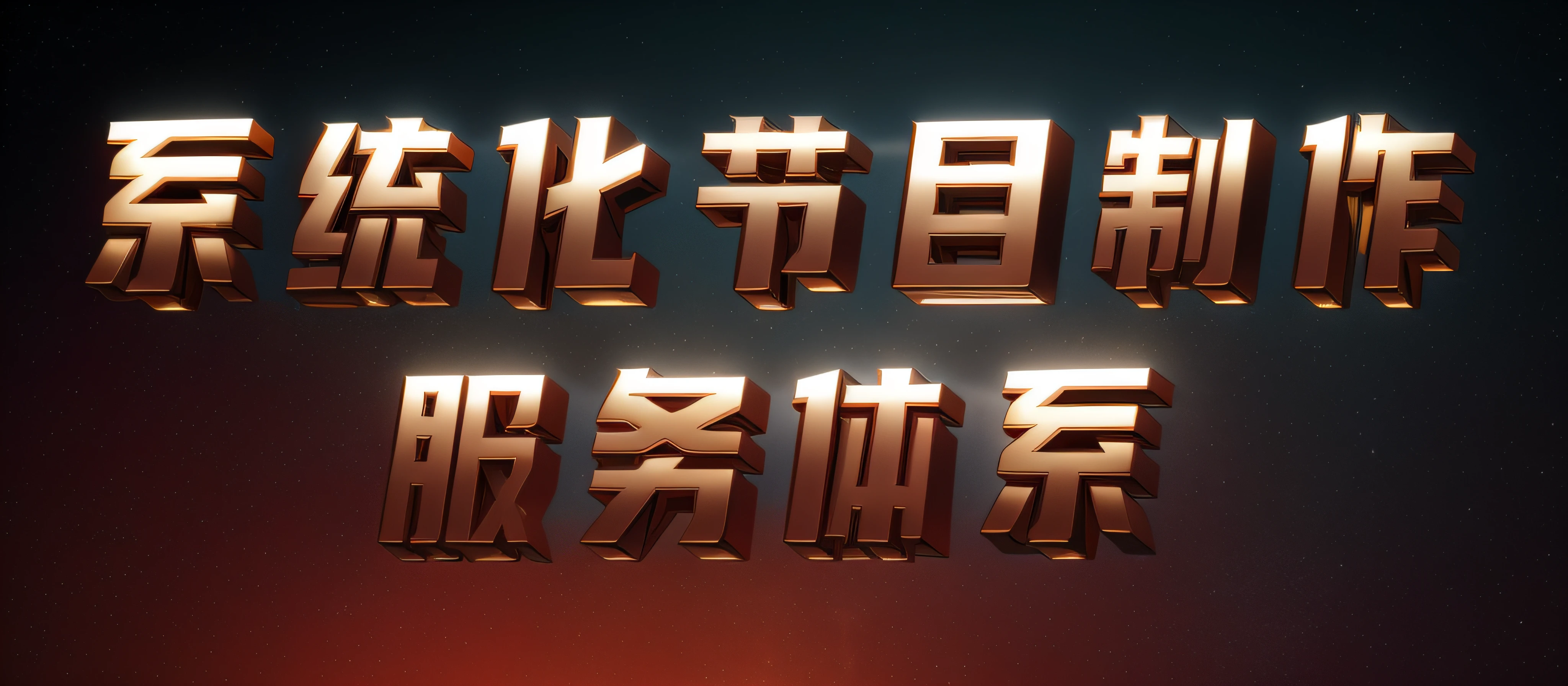 Tech-sensitive fonts，The font stereoscopic effect is clear，Metallic texture with lots of detail，The contour is sharp，On a simple and clear background， Redshift rendering effect，Front view，Science and Technology Grant，product lighting，Indoor light，8k