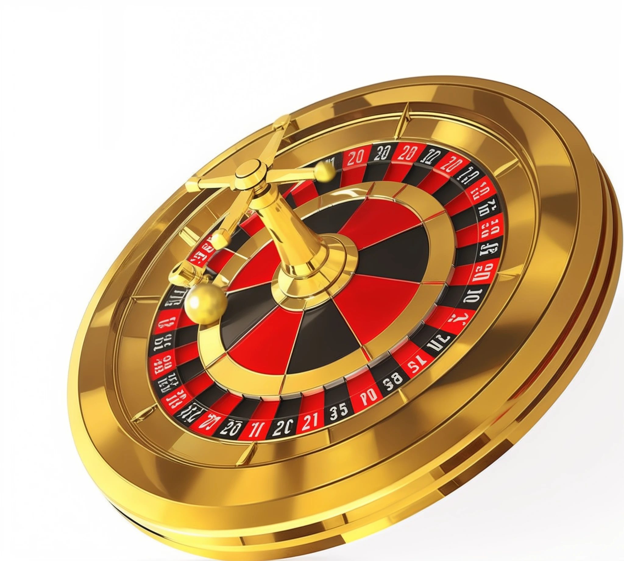 Russian roulette wheel on white background,Close-up of casino rubles,There are balls on the wheels, online casino logo, casino, gambling, indoor casino, Gaming, Game illustration, A digital rendering, Roulette, a digital rendering, , 3 d icon for mobile game,, Stunning graphics,