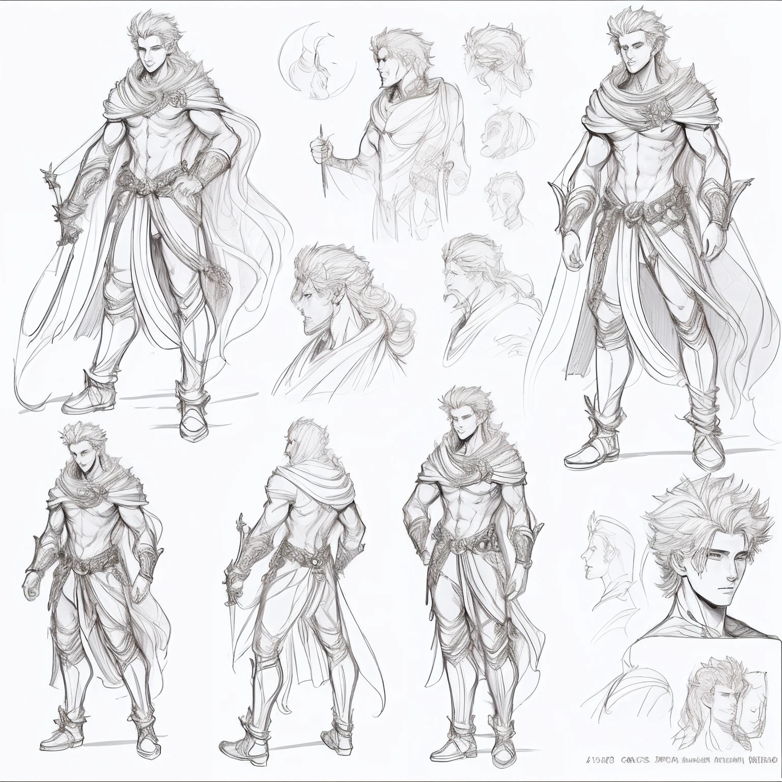 (comic art style), ink on paper, character turnaround sheet, medusa, gorgon, snakefolk, woman snake hybrid, lower body snake tail. full body portrait, masterpiece, craftsmanship nuance, color pieces, sketchbook, hand drawn, dark, gritty, realistic sketch, rough sketch, mix of dark bold lines and loose lines, bold lines, on paper, twisted character sheet, comics of the 1990's, harsh ink lines, expressive ink techniques, distinctive line work, precise harsh strokes, dynamic expressive linework)