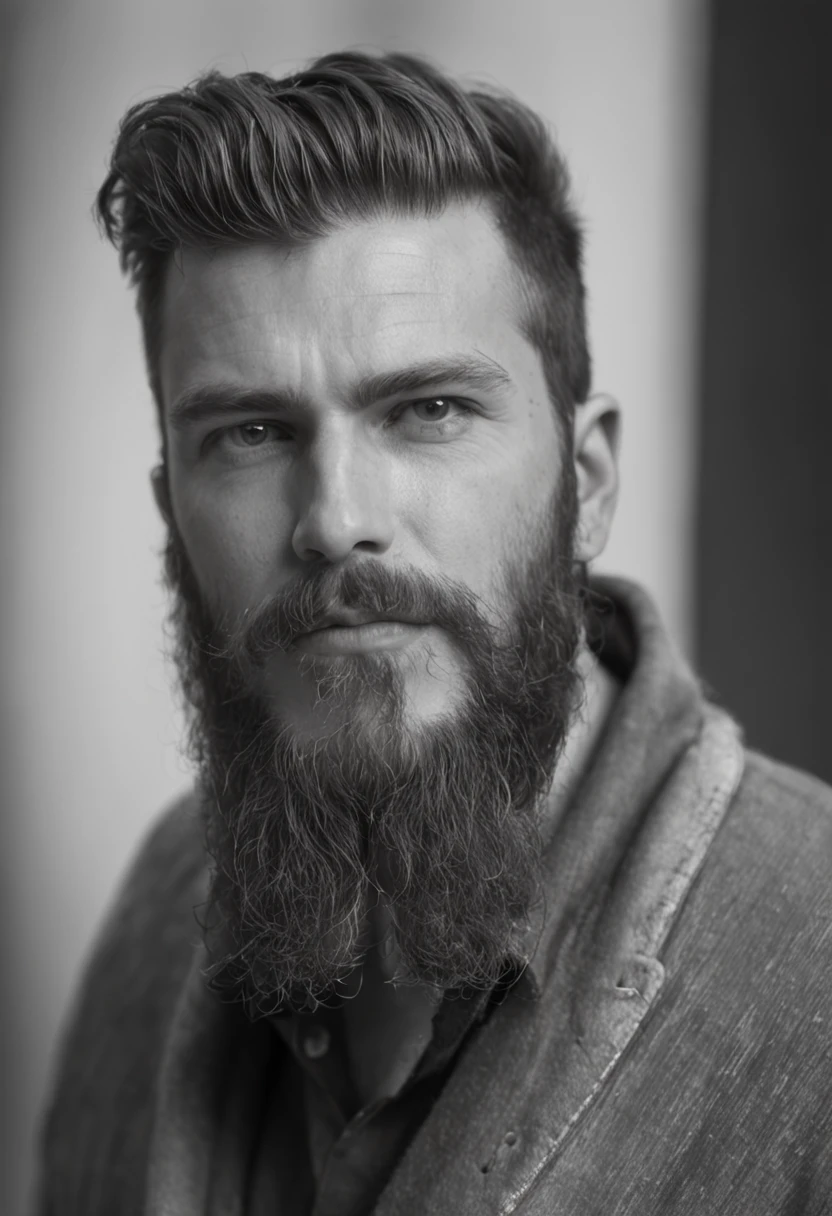 homem fazendo a barba