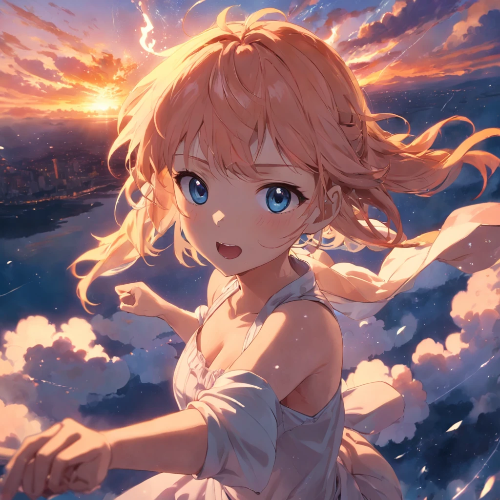 score_9,score_8_up,score_7_up,source_anime,
masterpiece,best_quality,highres,absurdres,
BREAK
1girl,
smile,
tube_top,
outstretched_arms, 
skipping,
windy_sky,
mountainous_horizon, 
outdoors,