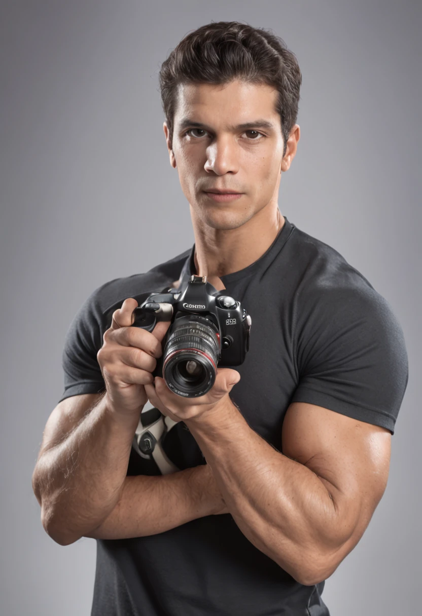realistic photo He was of average height, nem alto nem baixo. tinham cavanhaque
grosso . He had a strong hand and forearm. His grip was so tight he could suffocate a man. Ele tinha uma barriga grande. Ele tinha ombros largos. He had big arms. He had short rolled hair on his head . Ele tinha um rosto bonito, como a lua cheia. Ele era careca, except for a few white hairs on the back of his head. Ele estava mais perto de estar acima do peso do que fraco. Tinha olhos escuros. His forearm and biceps could not be distinguished from each other.
