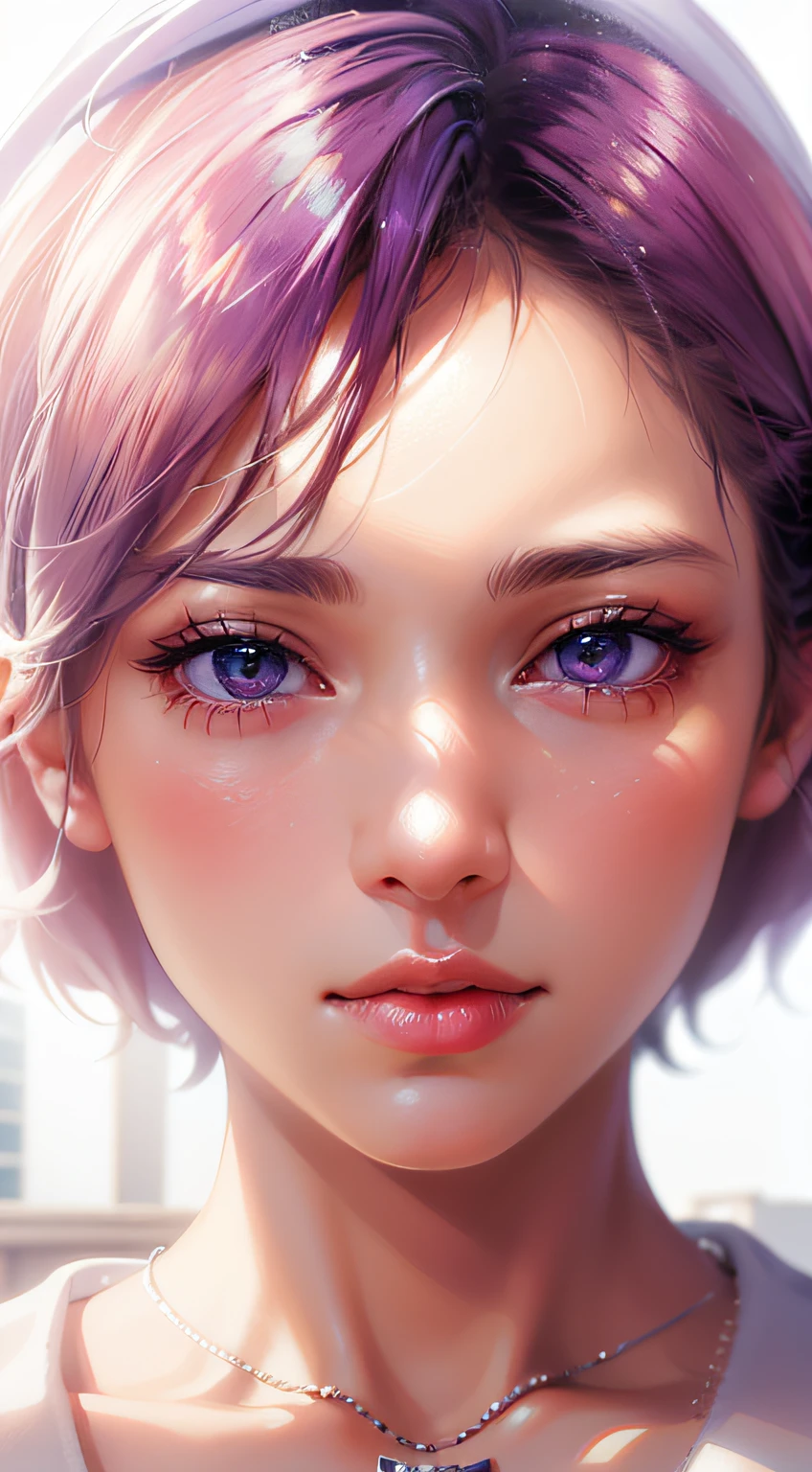 There is a woman wearing a white sweater with a flower hat and necklace, 8K portrait rendering, soft portrait shot 8 k, photorealistic anime girl render, 3 d anime realistic, kawaii realistic portrait, [ 4 k photorealism ]!!, Hyper realistic anime, realistic anime 3 d style, [ 4 k photorealism ]!!!, artwork in the style of guweiz