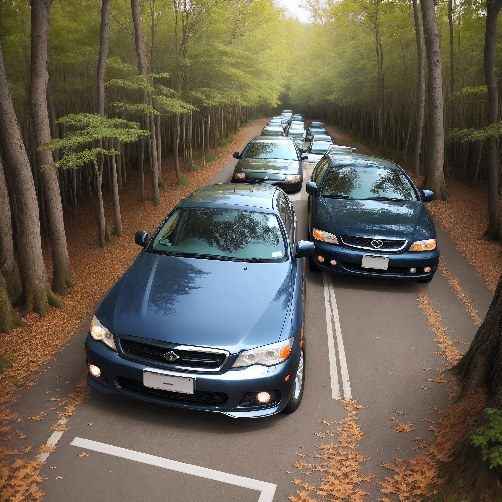 Parking to make love to Maple Forest late