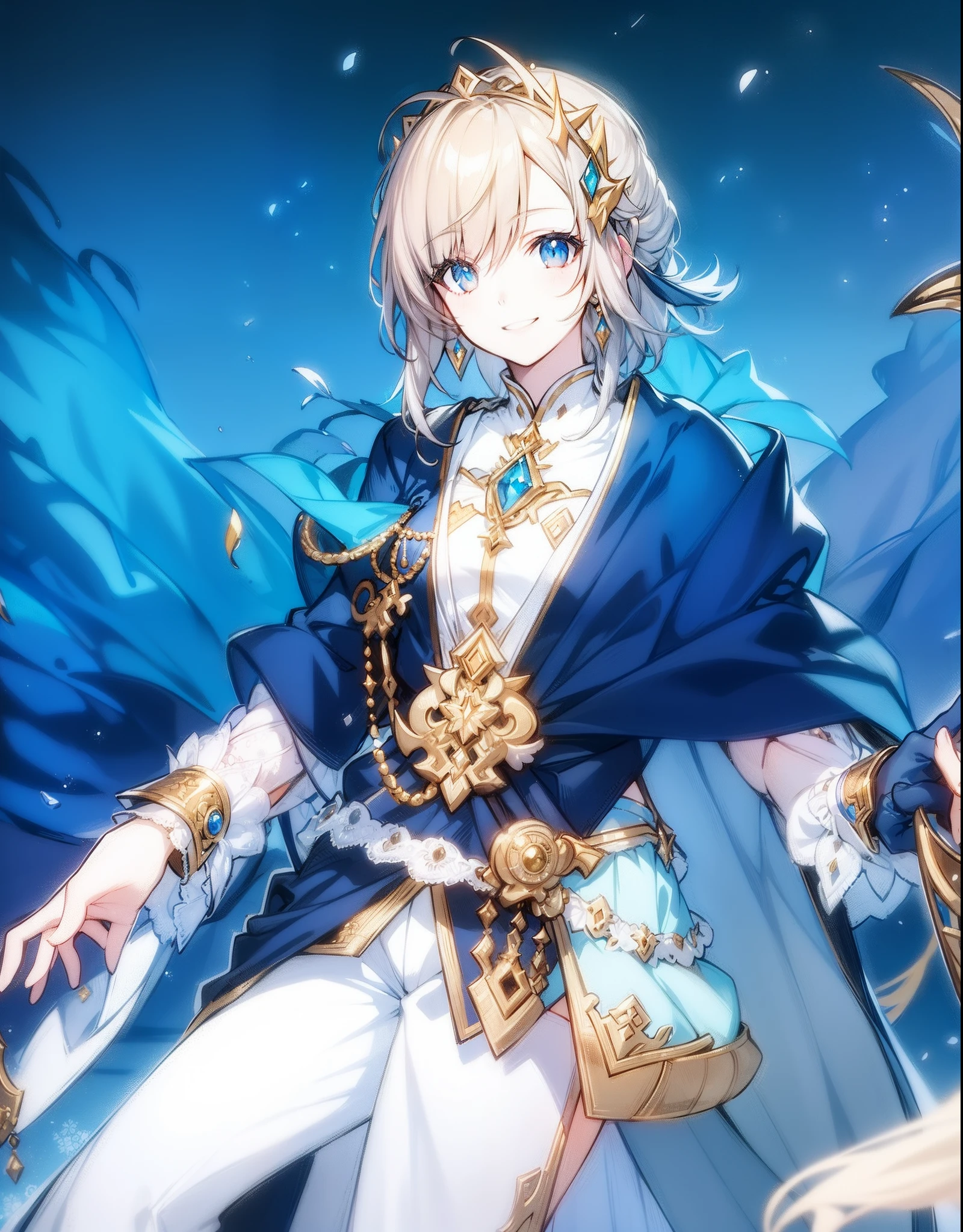 (tmasterpiece),Exquisite details,smiling girl