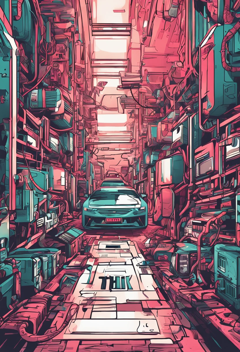 suggest me a logo for the channel name TechAutoTech