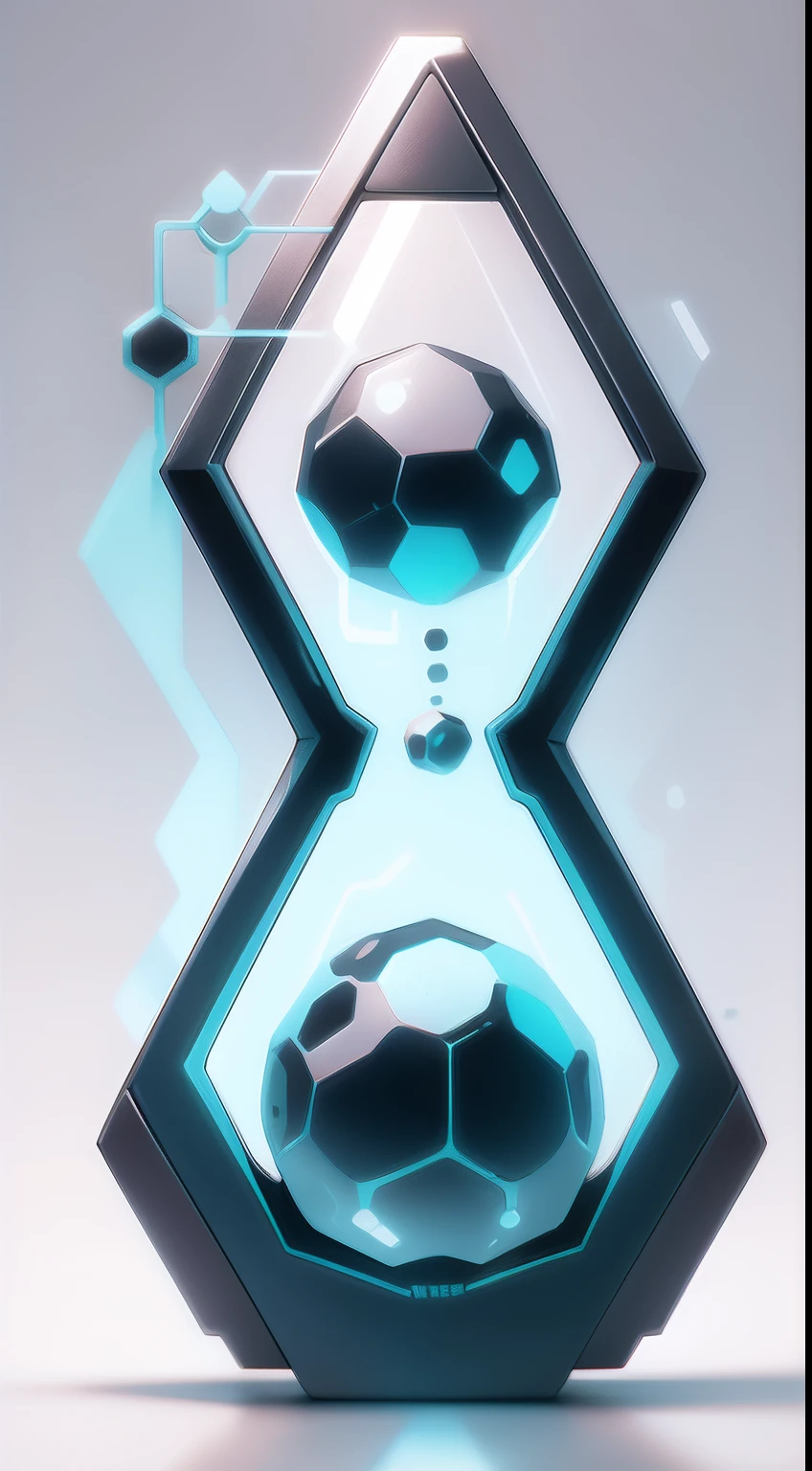 The marker sign of the molecule, kagaku, 2D, vectorial art