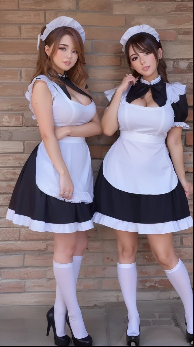 ((((2 girls)))), realisitic、top-quality, kendall jenner, (((Huge ass))), ((slender body, thin waist)), dark hair, detailed face, cat ear, nurse cap, (Heart shaped pupils) (orgasm) Stick out the tongue (Black PVC Knee Socks) (Black PVC Long Gloves) (pink Sequin Micro Bikini) Big breasts, skinny body, squatting over the floor, with spread legs, in a crowded train, V finger, (((all over body, white yogurt all over body))), (from above).