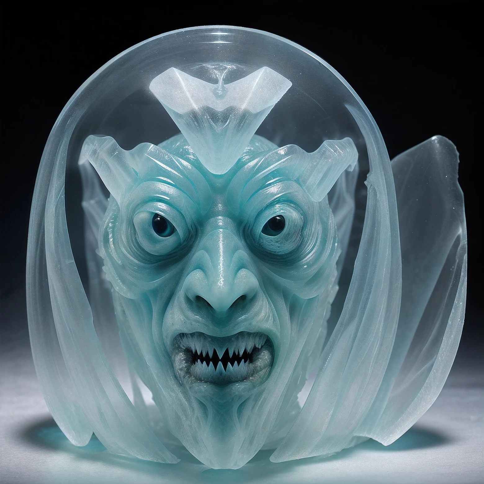 fx-monsters translucent ice creature