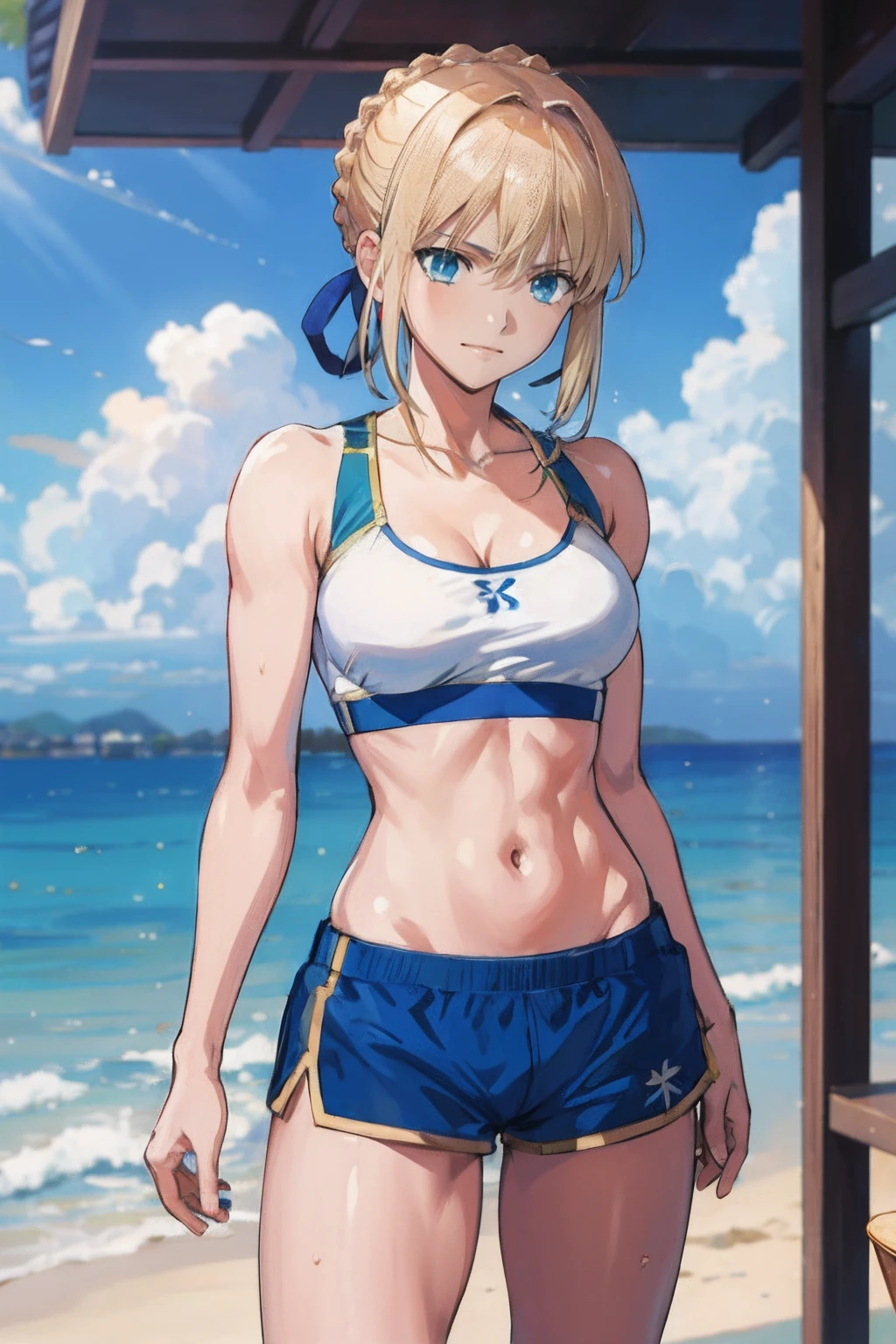 ((masterpiece)),(best quality:1.4),(realistic),(1girl),artoria pendragon \(fate\) ,(beautiful eyes),(a melancholy expression that stirs affection)