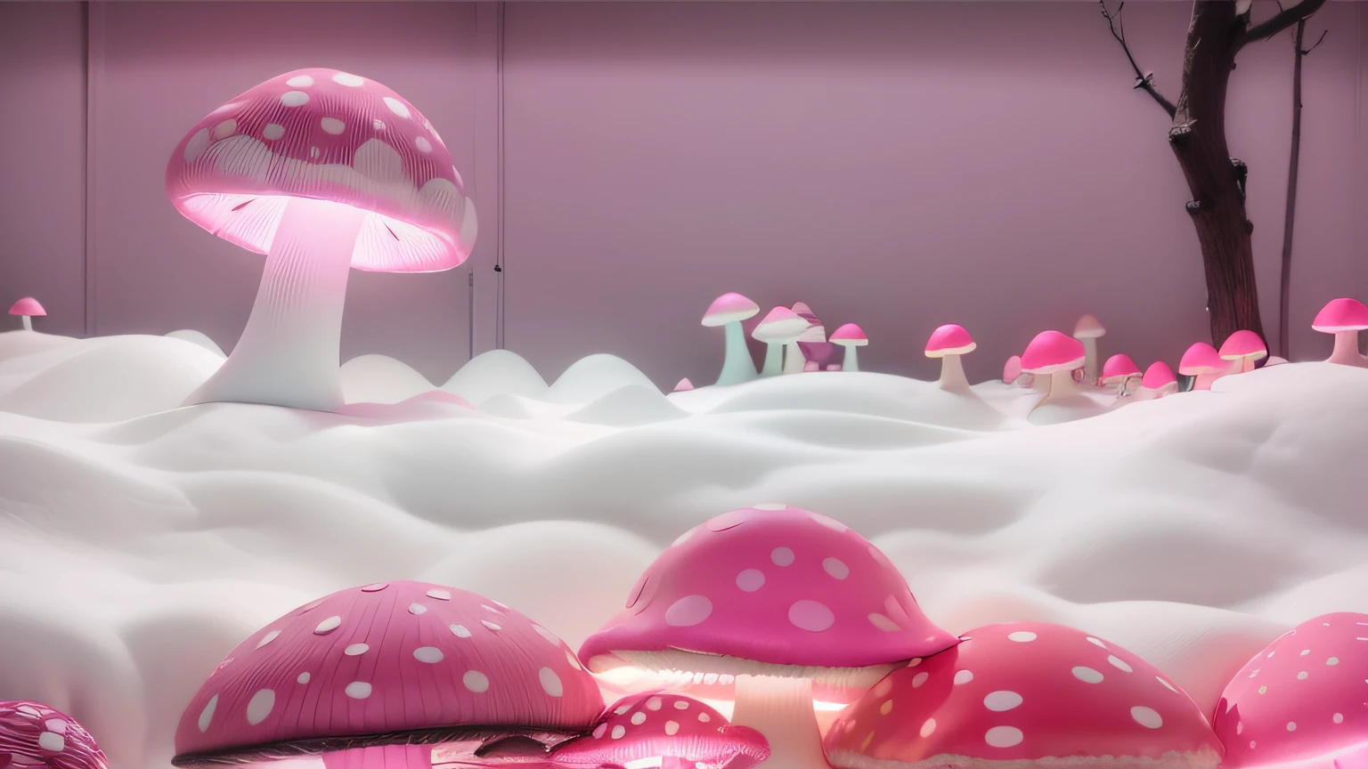 maquete. Neon dark pink mushroom. maquete. Neon Mushroom. cotton. maquete. neon light. cotton. maquete. dark pink mushroom.