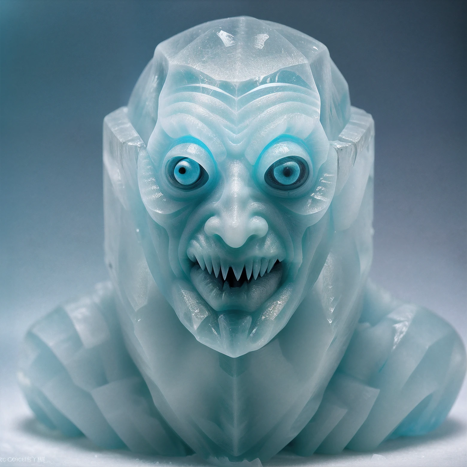 fx-monsters translucent ice creature