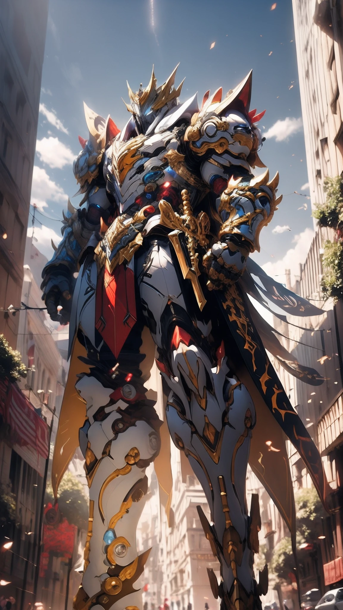 Cyborg elf king, epic, HDR, hyper-detailing, cinematic ligh