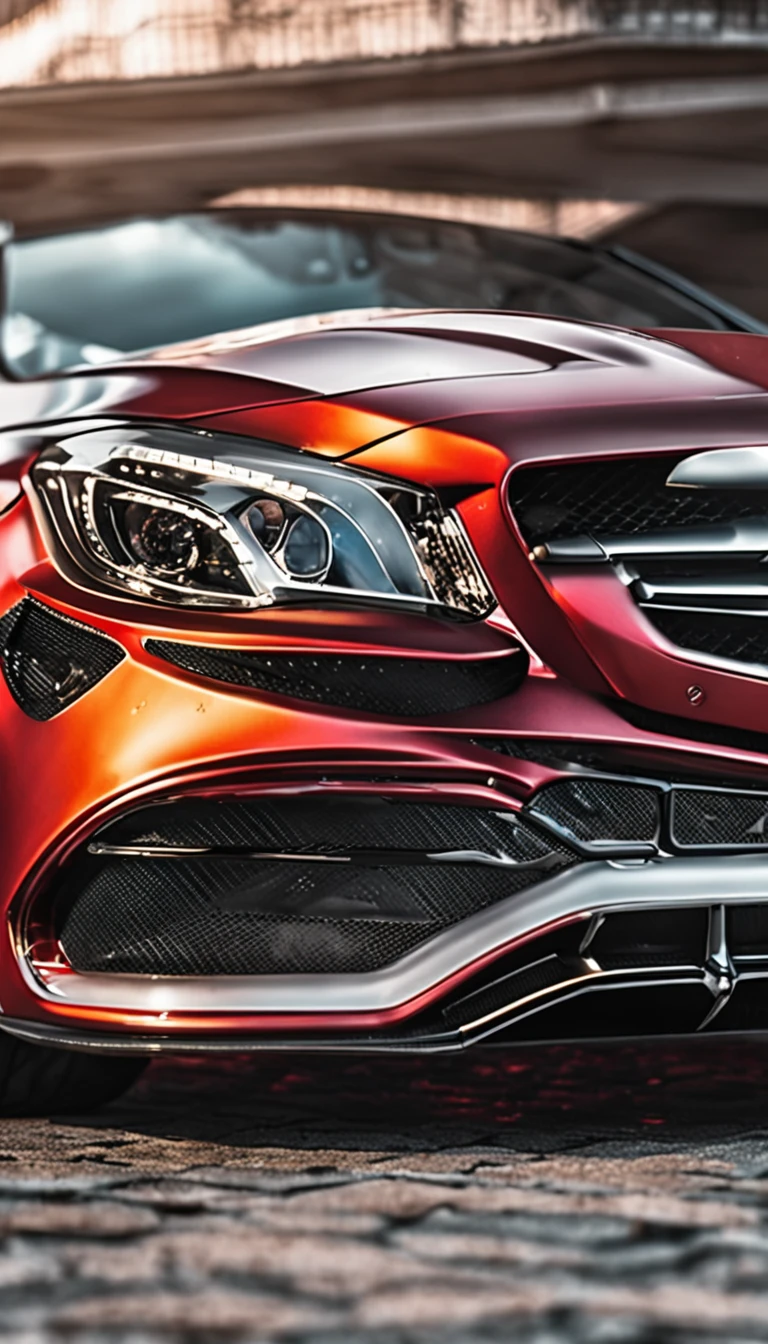 CLA 45 AMG,With carbon fiber hood and body kit