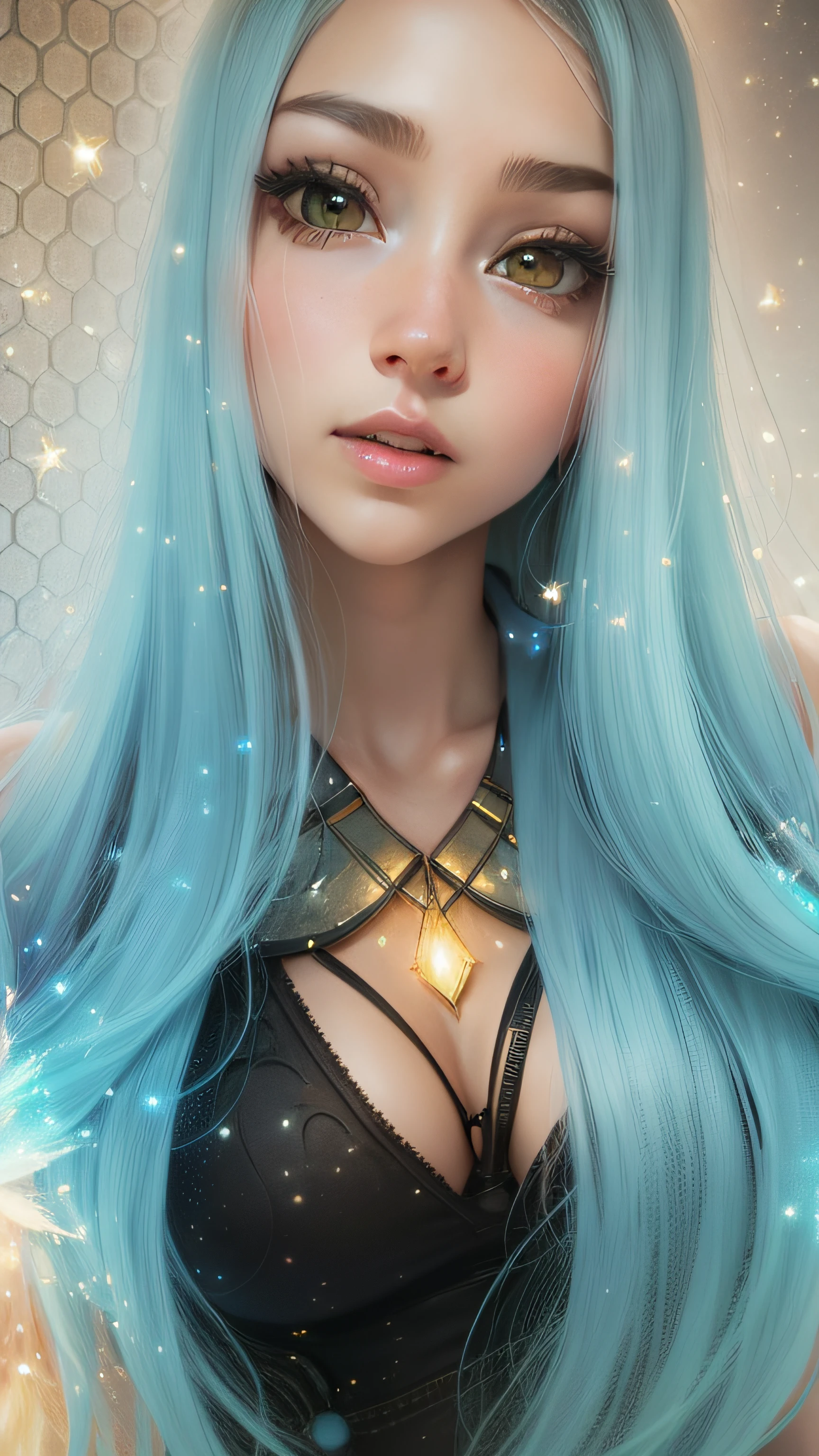 Fantasy Stars Background Fireflies