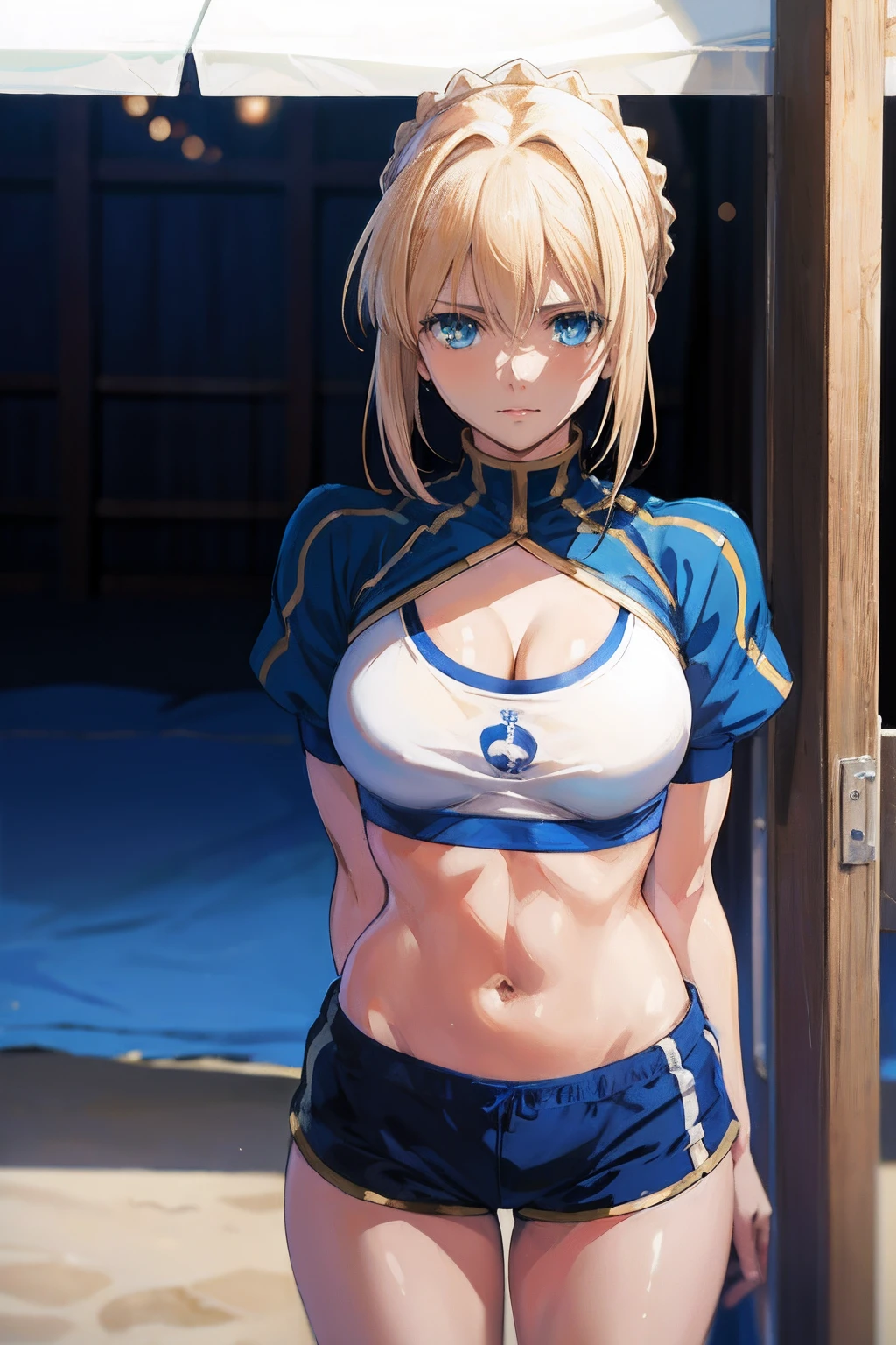 ((masterpiece)),(best quality:1.4),(realistic),(1girl),artoria pendragon \(fate\) ,(beautiful eyes),(a melancholy expression that stirs affection)