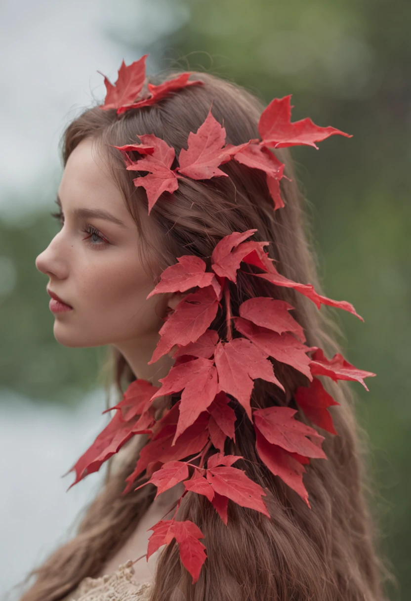 Ning red leaves