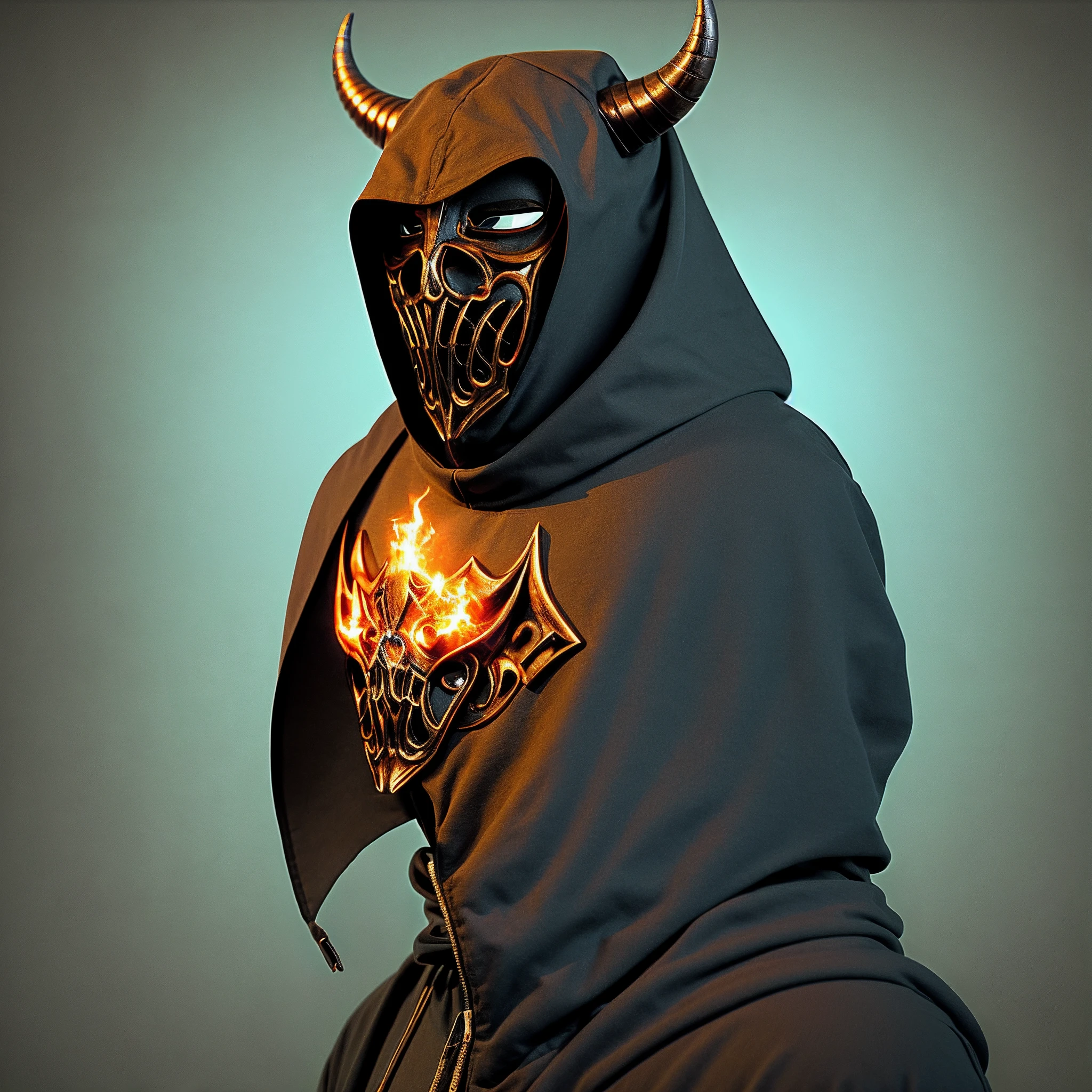 Mask hood demon
