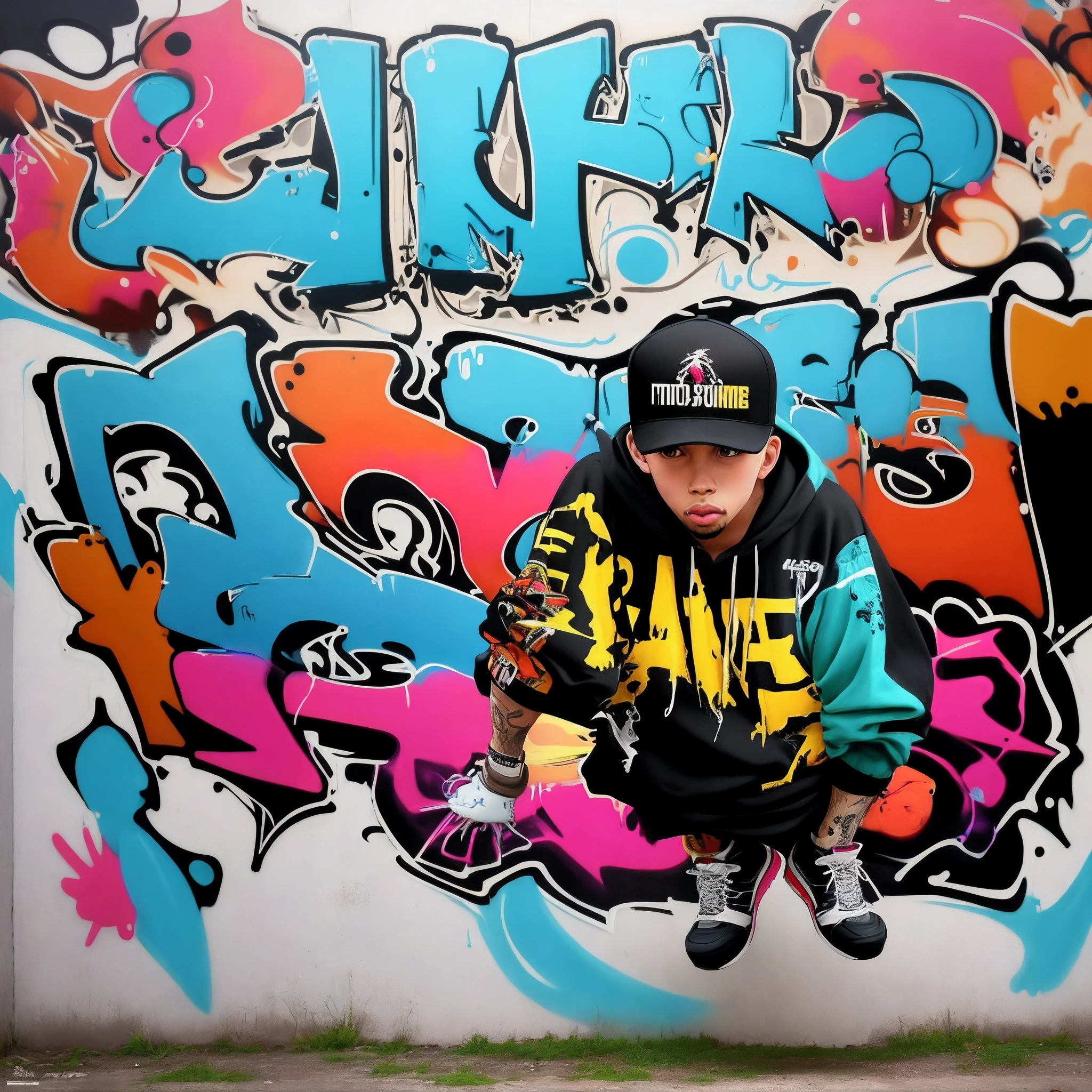 hip hop, Break Dance, Logo, beutiful, graffit style