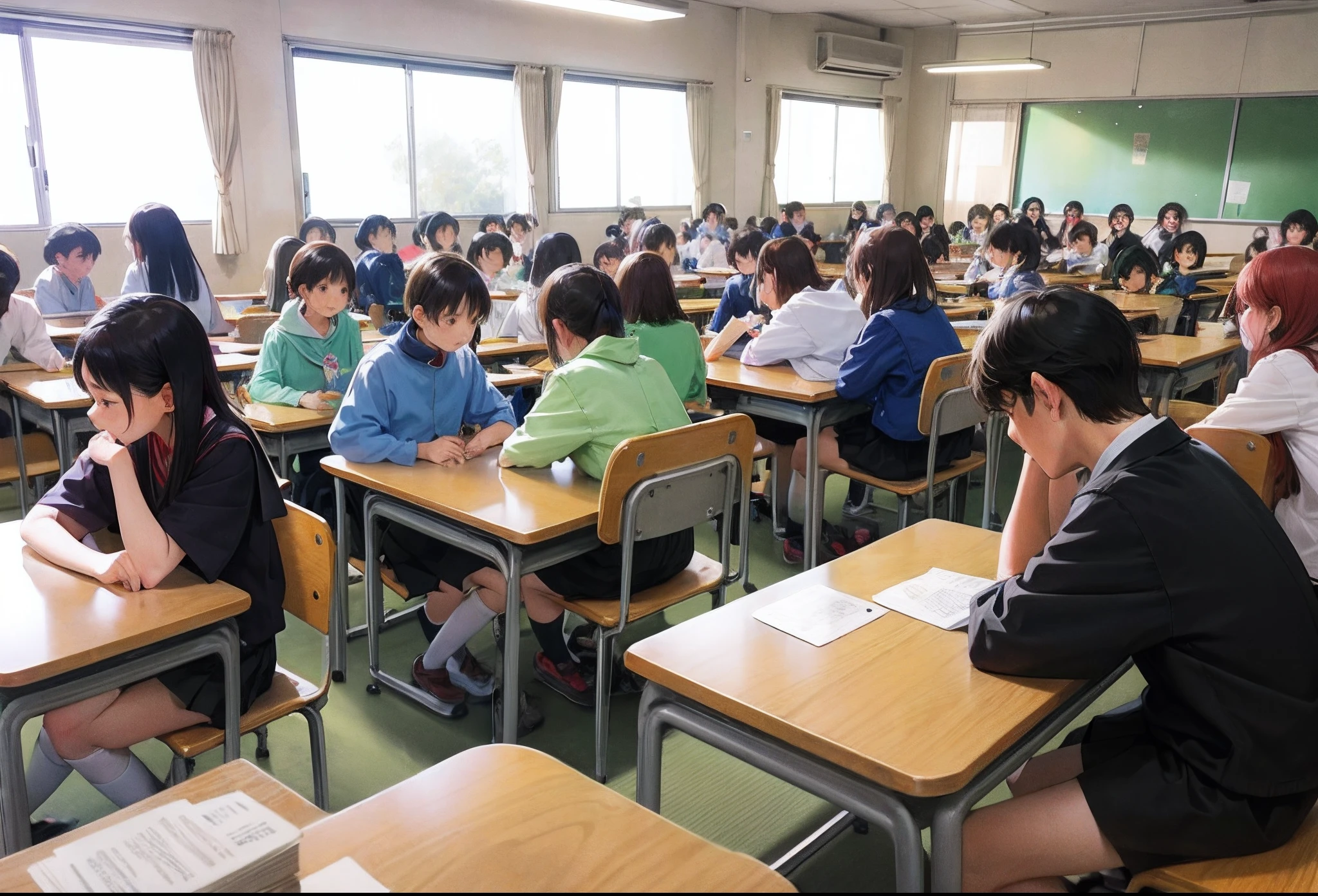 Japan Students2D