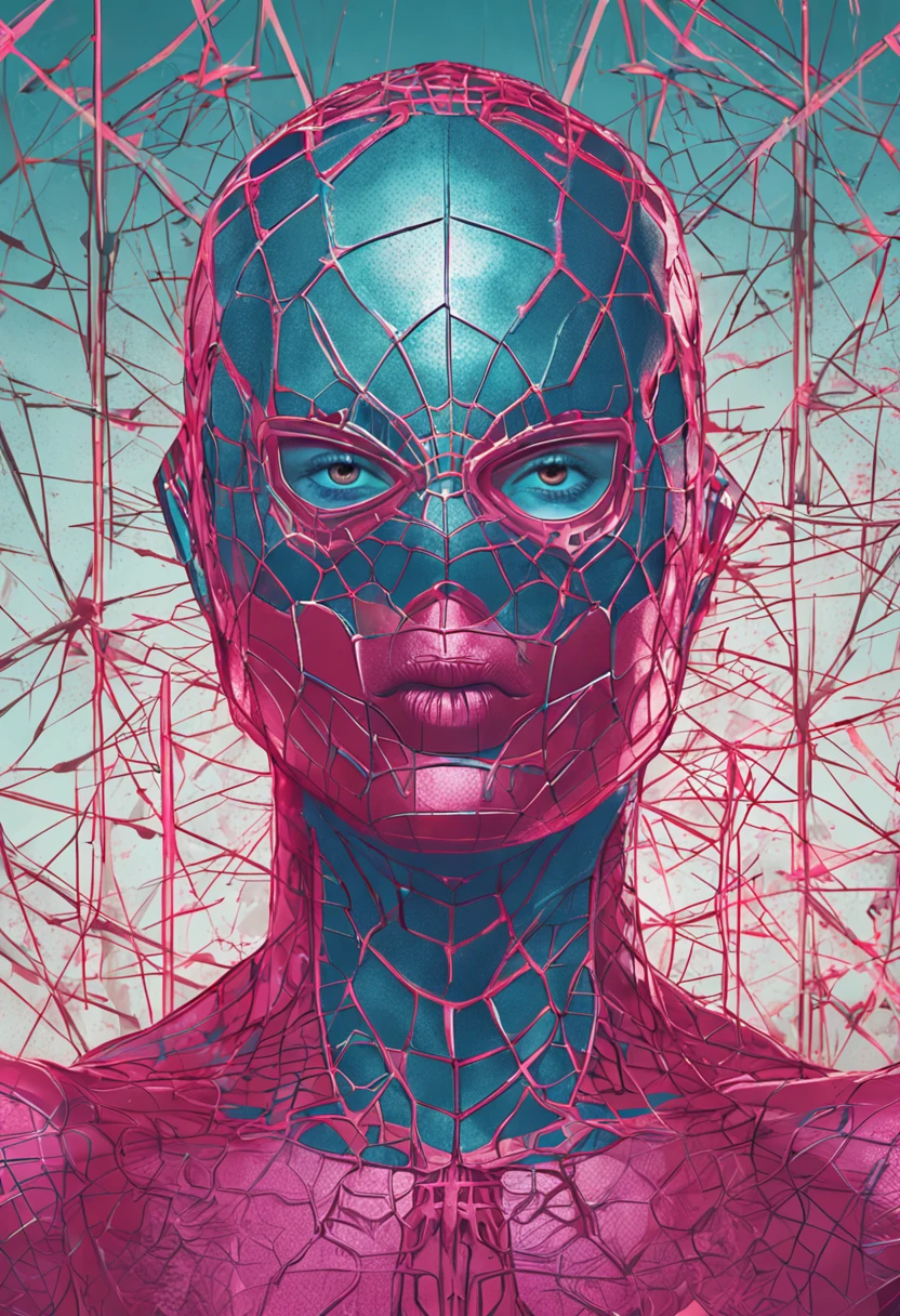 (Award Winning Digital Artwork: 1.3) of (Sketch: 1.3), (Vibrant: 1.3) Spidey, EmmaRob, CGSociety, ArtStation, (Saturation: 1.3), (Close Portrait: 1.3), (Female: 1.4), (beautiful: 1.4), (charm: 1.3), handsome, calendar pose, perfect detailed eyes, studio lighting, themed background