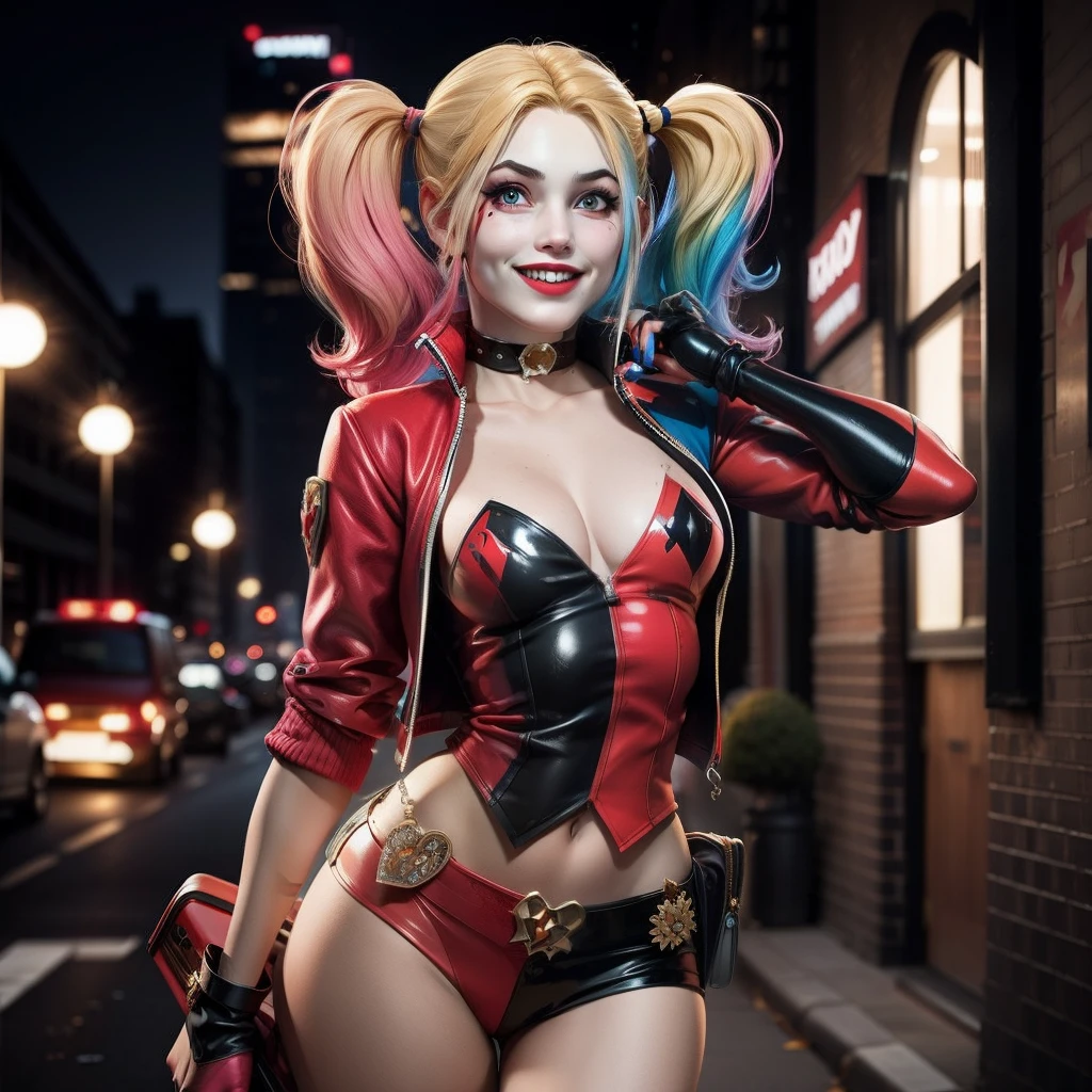 Harley Quinn in the city