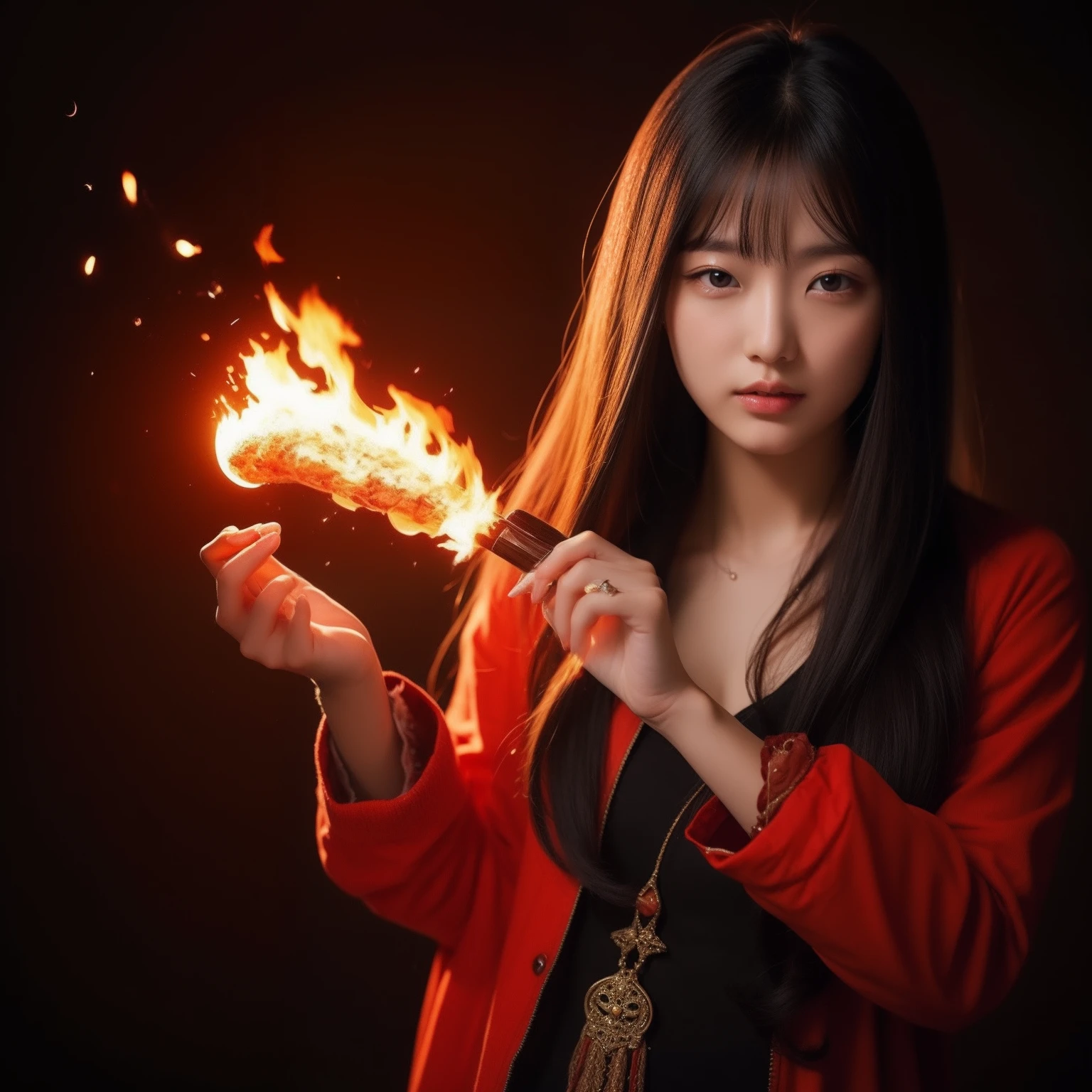 a beauty girl、Ablaze、