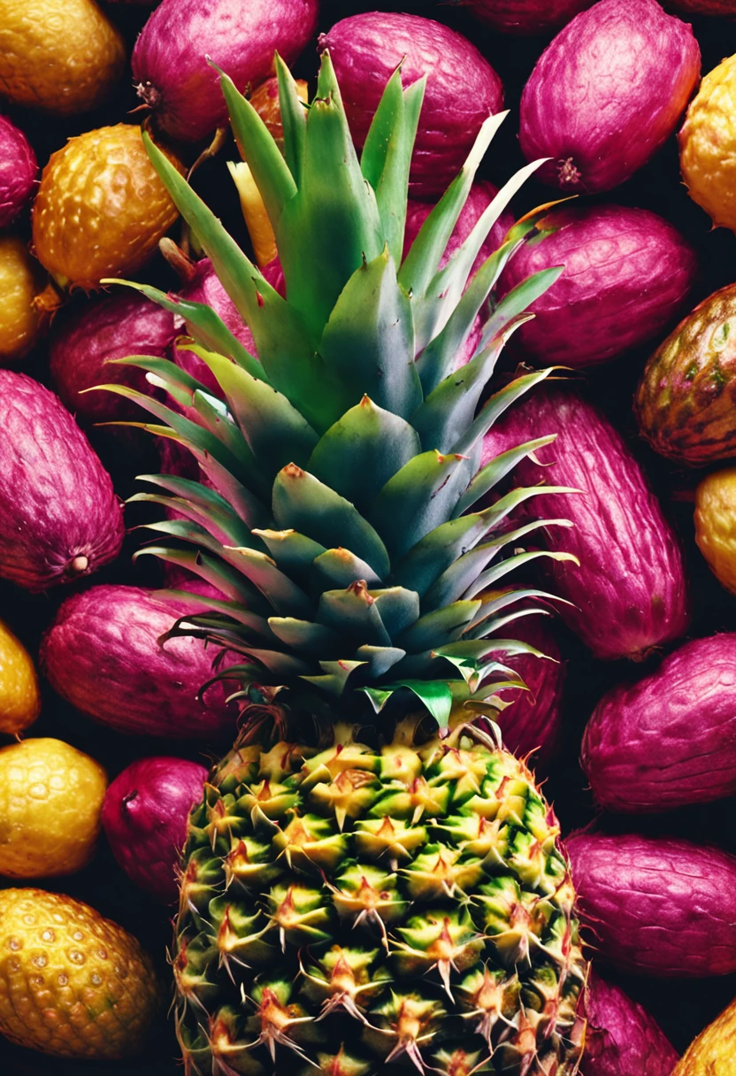 abacaxi aesthetic , aesthetic pineapple, fundo branco, hdr ,