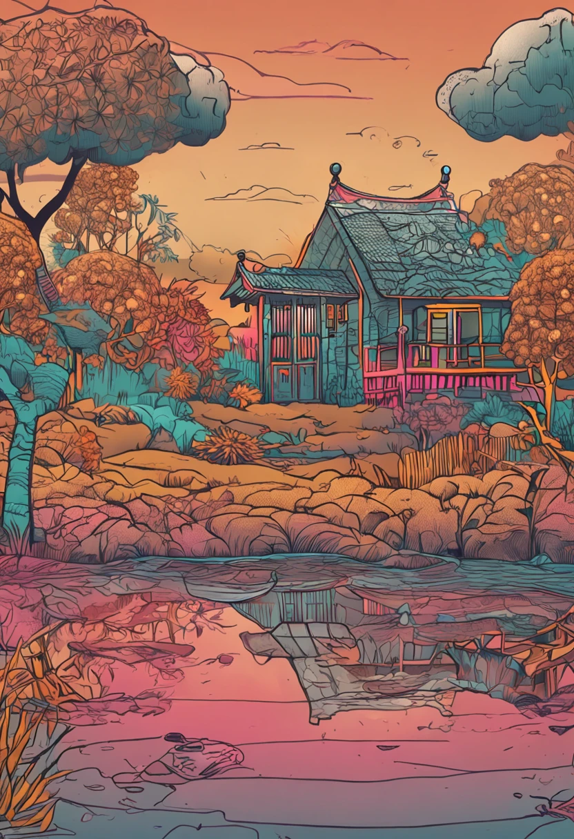 rice,clouds,bungalow,Wagas,dragonfly,ventania