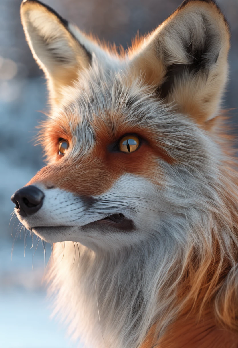 fox ears, high detail, UHD