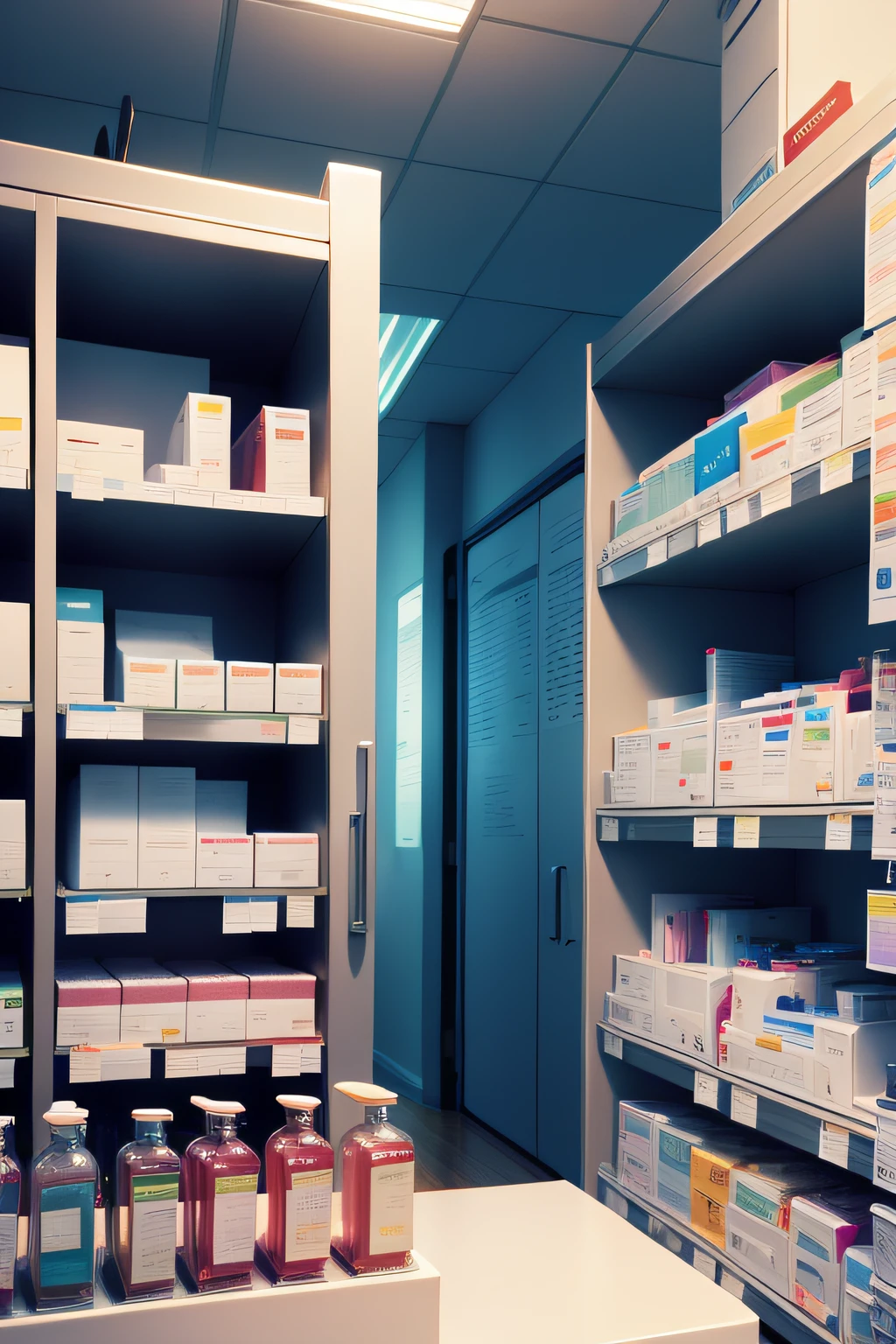 Pharmacy management system background