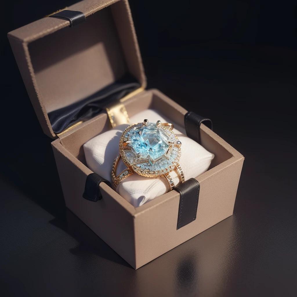 gyuru,Place in a box,Beautiful ring,Particularly creative