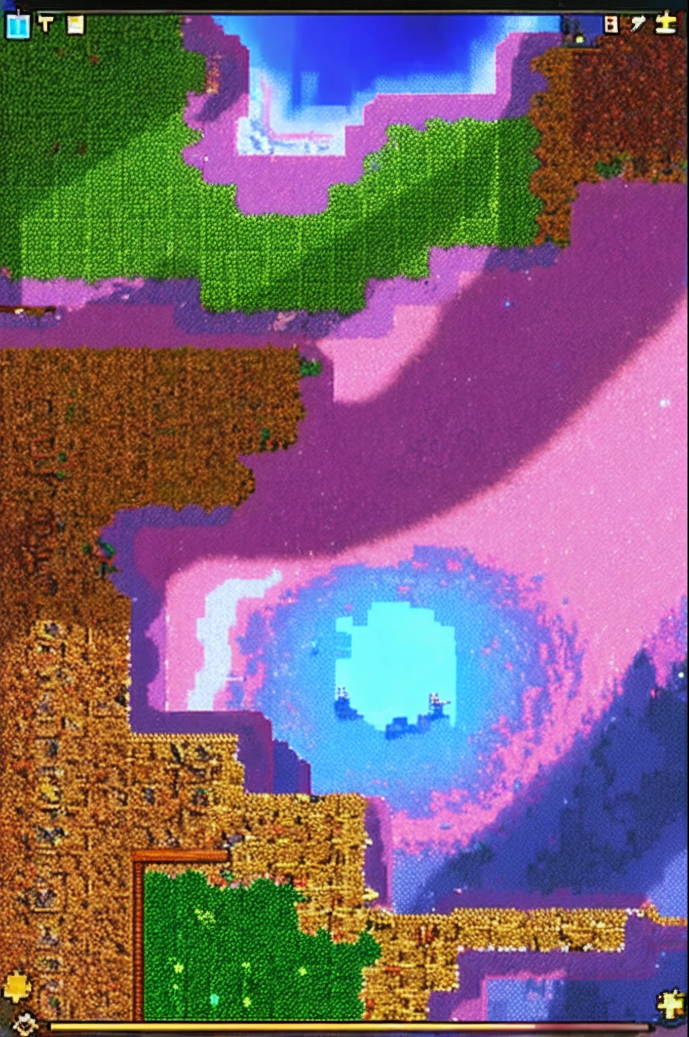 pixel game《dragon quest》,Game character design,(cavalier:1.4),European castle,Thick clouds,surrounded by cloud,16-bit pixel art