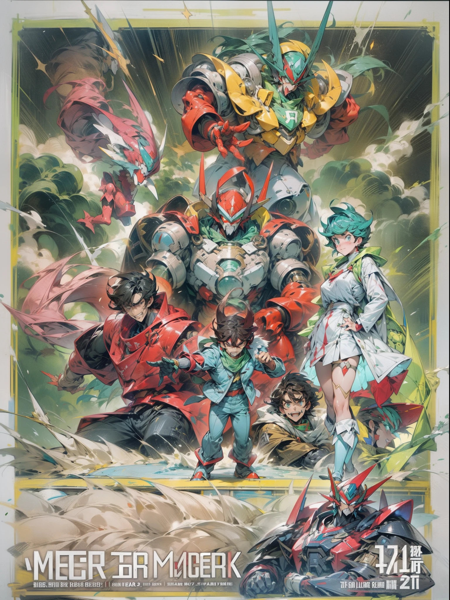 Getter Robo、Getter Robo MK2,Getter Robo Lady、