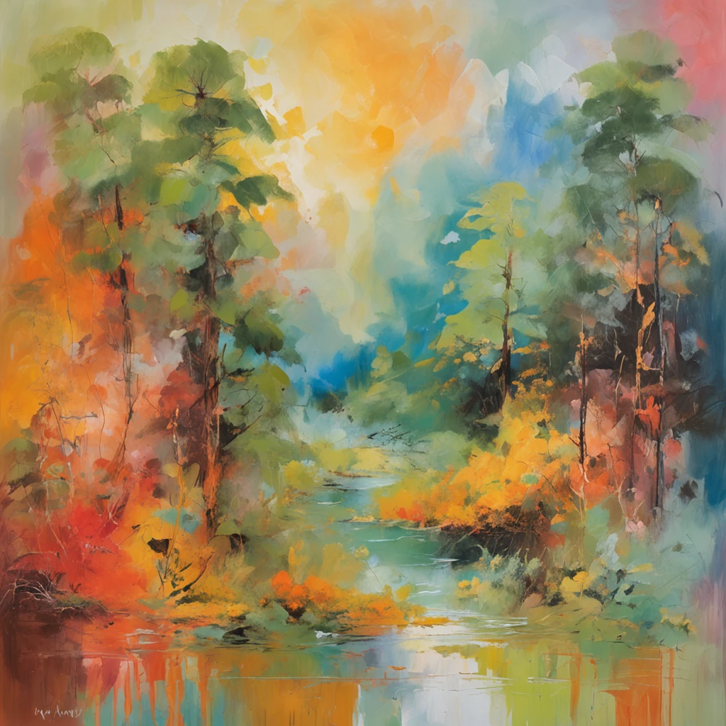 Intricate painting details of Japanese forests, von Range Murata, Galaxie im Hintergrund, Wolken, Vivd-Farbe, Hoher Kontrast, Berg, Vektor-Strichzeichnungen, Orangefarbene Glanzlichter, Im Trend in Pixiv, Anime-Konzeptzeichnung, Stock, Mattire, High quality, Kante an Kante, Sanskrit