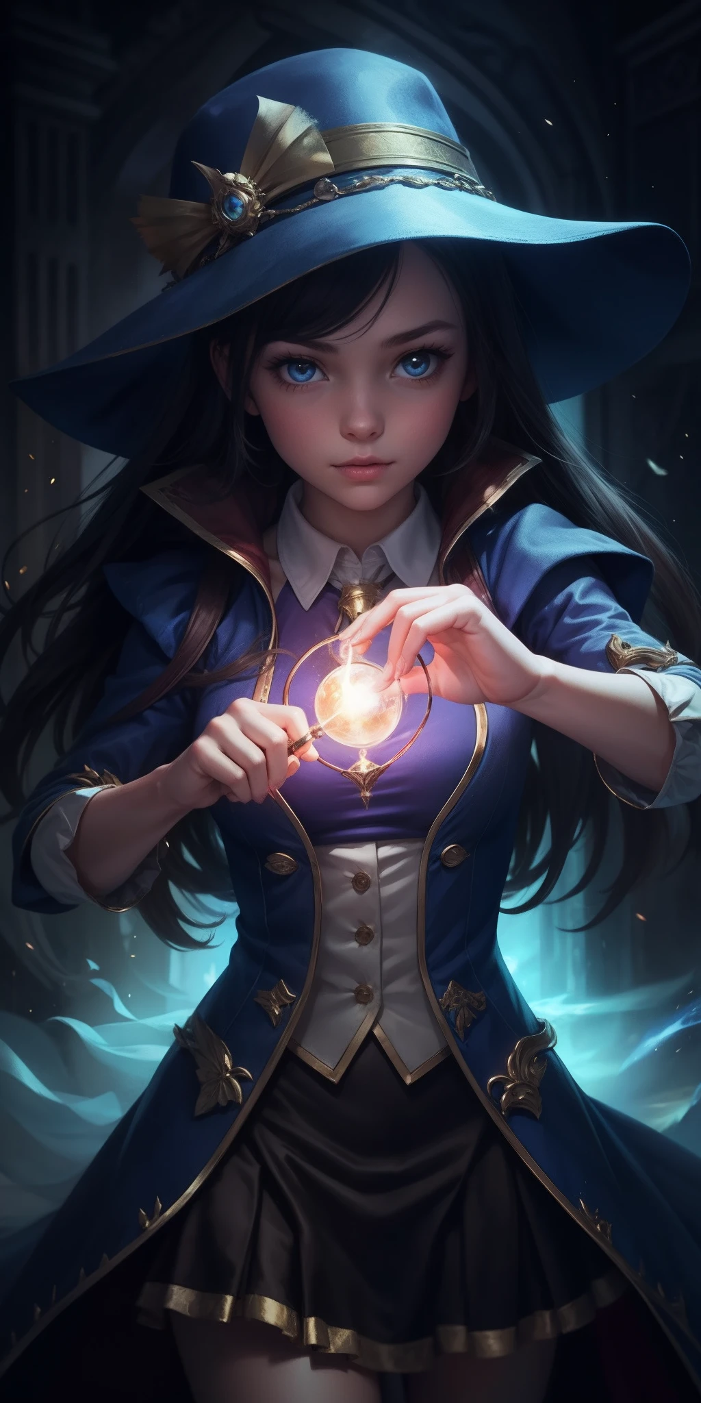 1girl,magic,