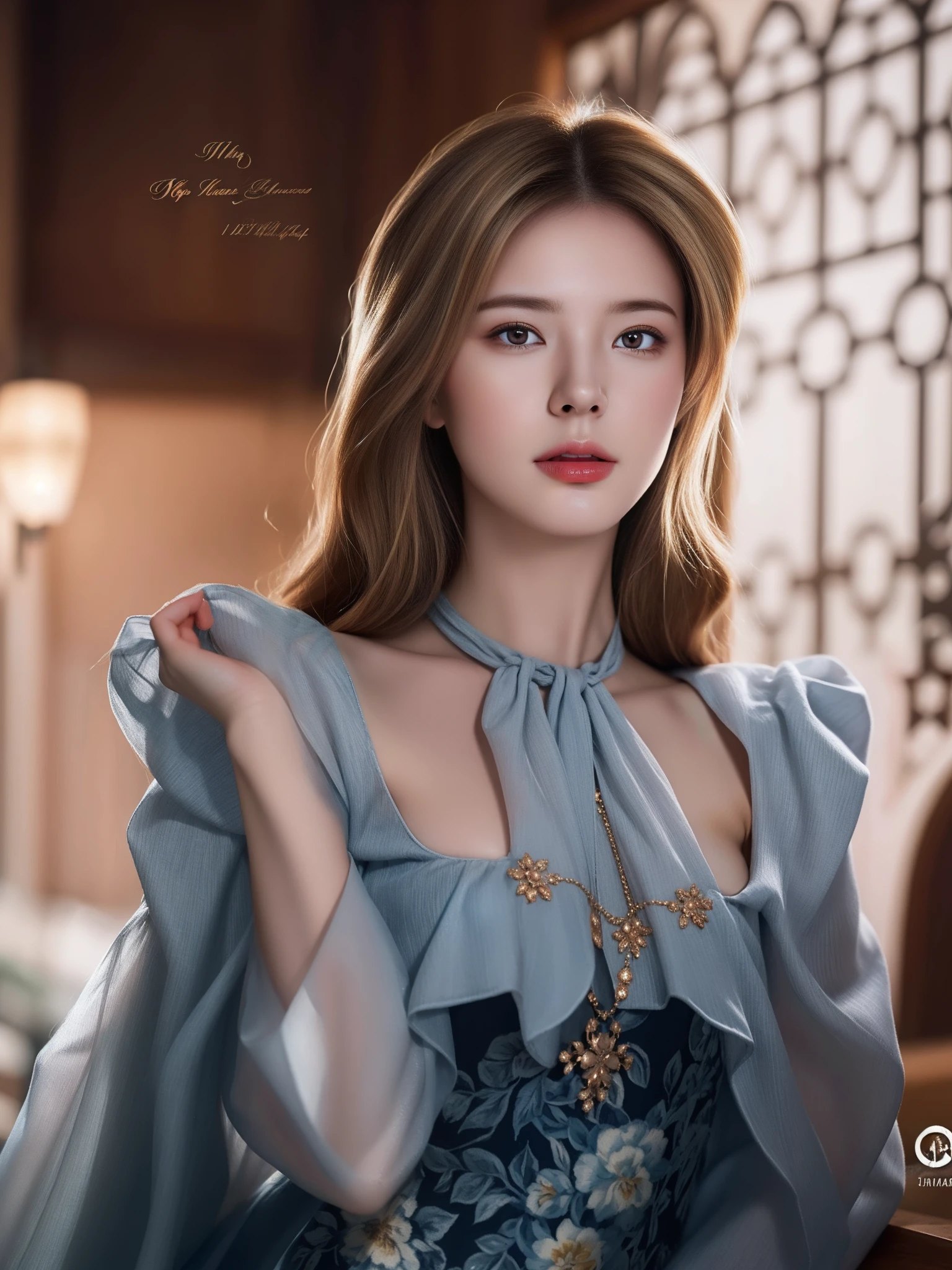 (hyperrealistic), (illustration), (high resolution), (8K), (extremely detailed), (best illustration), (beautiful detailed eyes), (best quality), (ultra-detailed), (masterpiece), (wallpaper), (photorealistic), (natural light), (rim lighting), (detailed face), (high detailed realistic skin texture), (anatomically correct), (solo), (1 girl), (high detailed realistic hair), (blonde hair:1.2), (heterochromic eyes), (detailed golden eyes), (small moles under the eyes), (realistic big breasts:1.5), (exposed nipple breasts:1.3), (long legs), (slender abs), (dynamic pose), (closed mouth:1.3), nsfw,