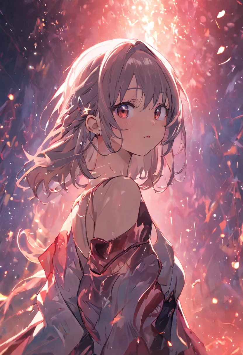 realistic illumination,top Quority,Resolution of 8K,tmasterpiece:1.3,Clear focus:1.2,1个Giant Breast Girl,delicated face,二重まぶた,largeeyes,Sexy expression,Perfect anatomical physique,Beautiful Women with Perfect Figure:1.6,Big breasted 1.7,long and dark brown hair,Bigchest:1.8,Armor,Long knives,magia,exteriors,during night:1.1,1080p,hyper HD,textureskin,super detailing,best qualtiy,high detal,high high quality