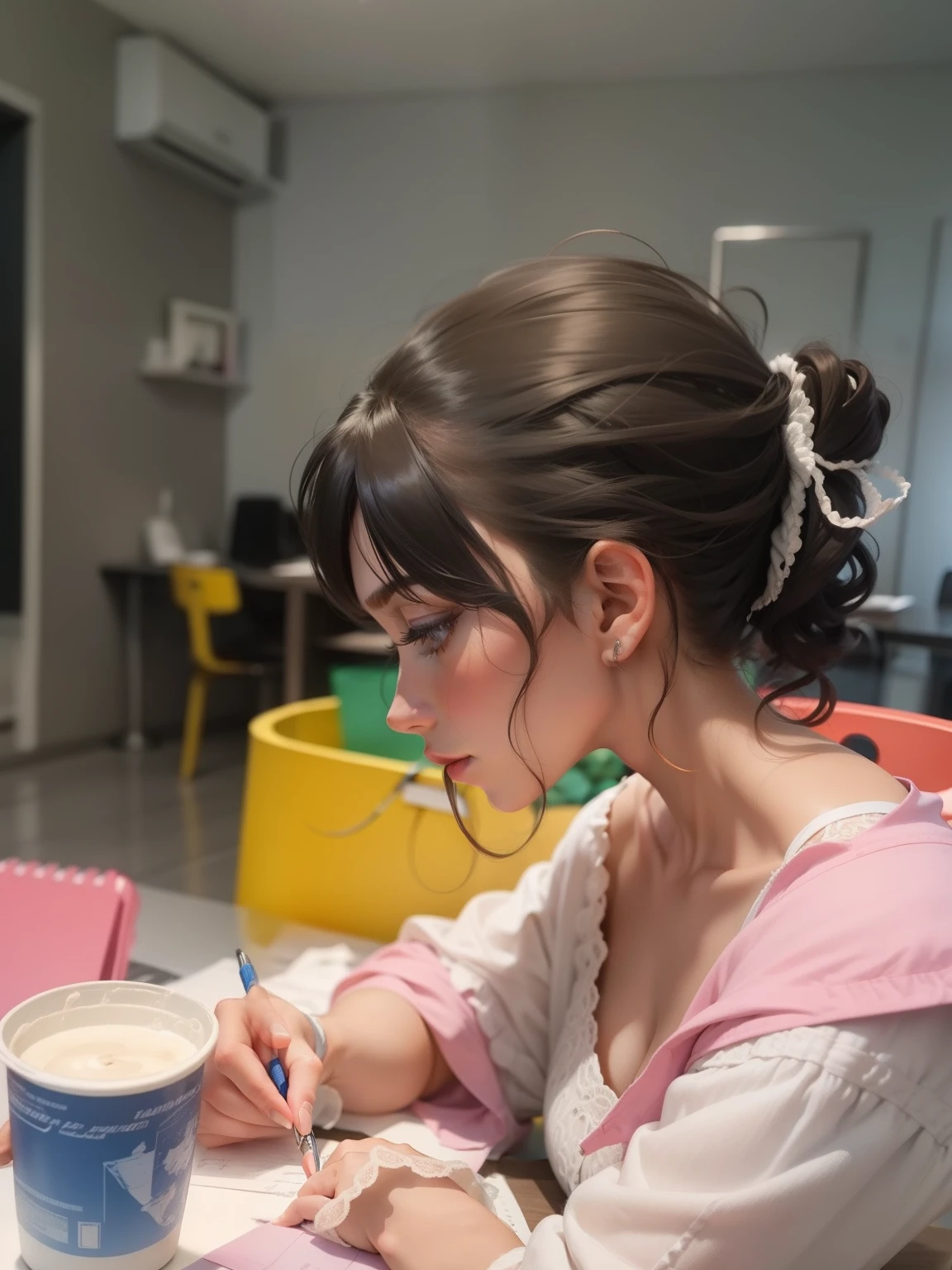 Remove the hands,Remove the pen
