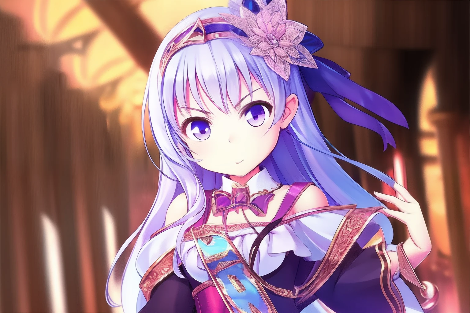 1girl,ogc,magic,(Best quality)