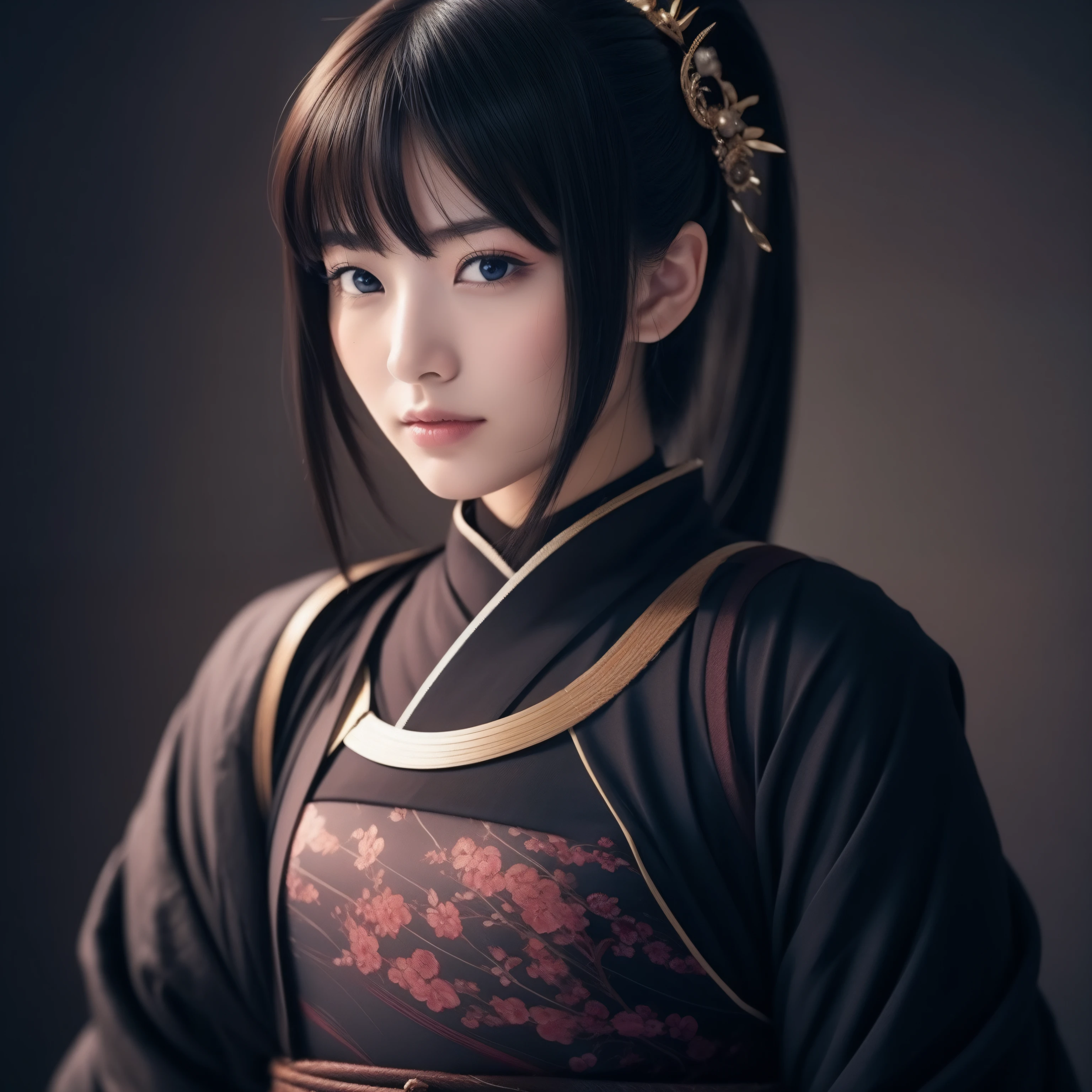samurais、Beautiful fece、femele、