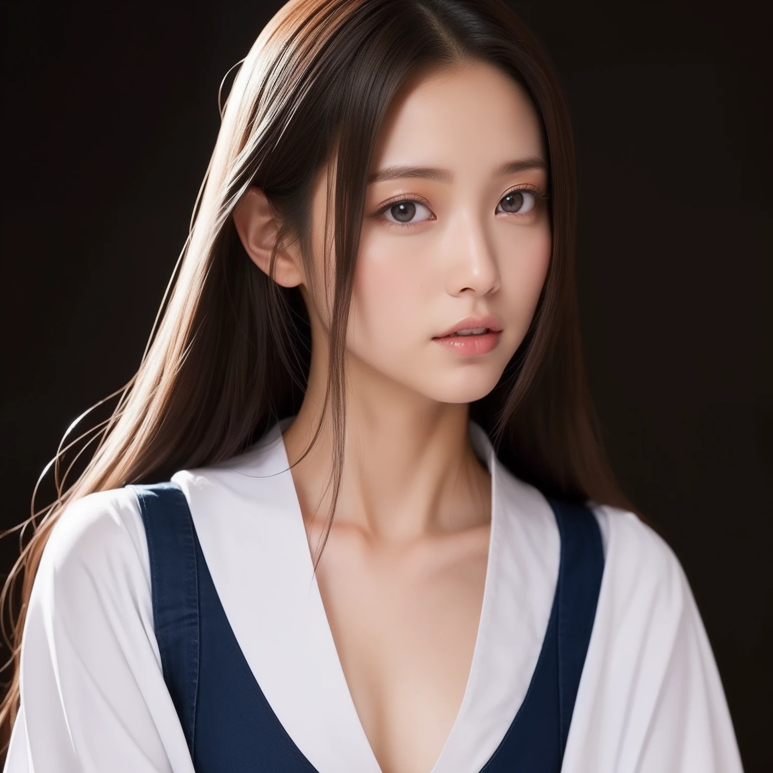 swordsmen、a beauty girl、
