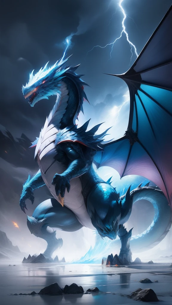 Characters in the game,Lightning Dragon,On the ice field