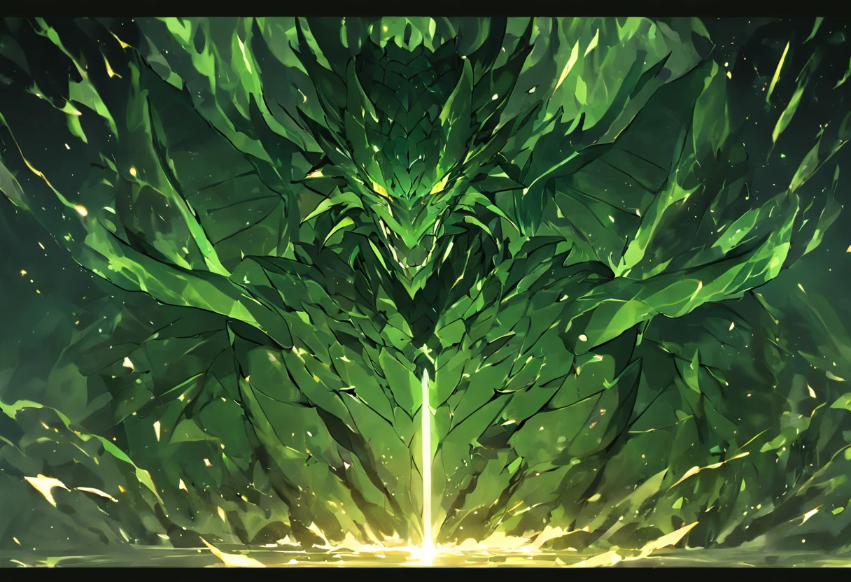 A rectangular image with a dark green background. The image has a dragon scale pattern in dark green that covers most of the area. The pattern is made of overlapping hexagons that have a shiny and textured appearance. On the center of the image, there is a text in gold that says "Mother of Dragons" in a bold and elegant font. The text is slightly curved to fit the shape of the image.