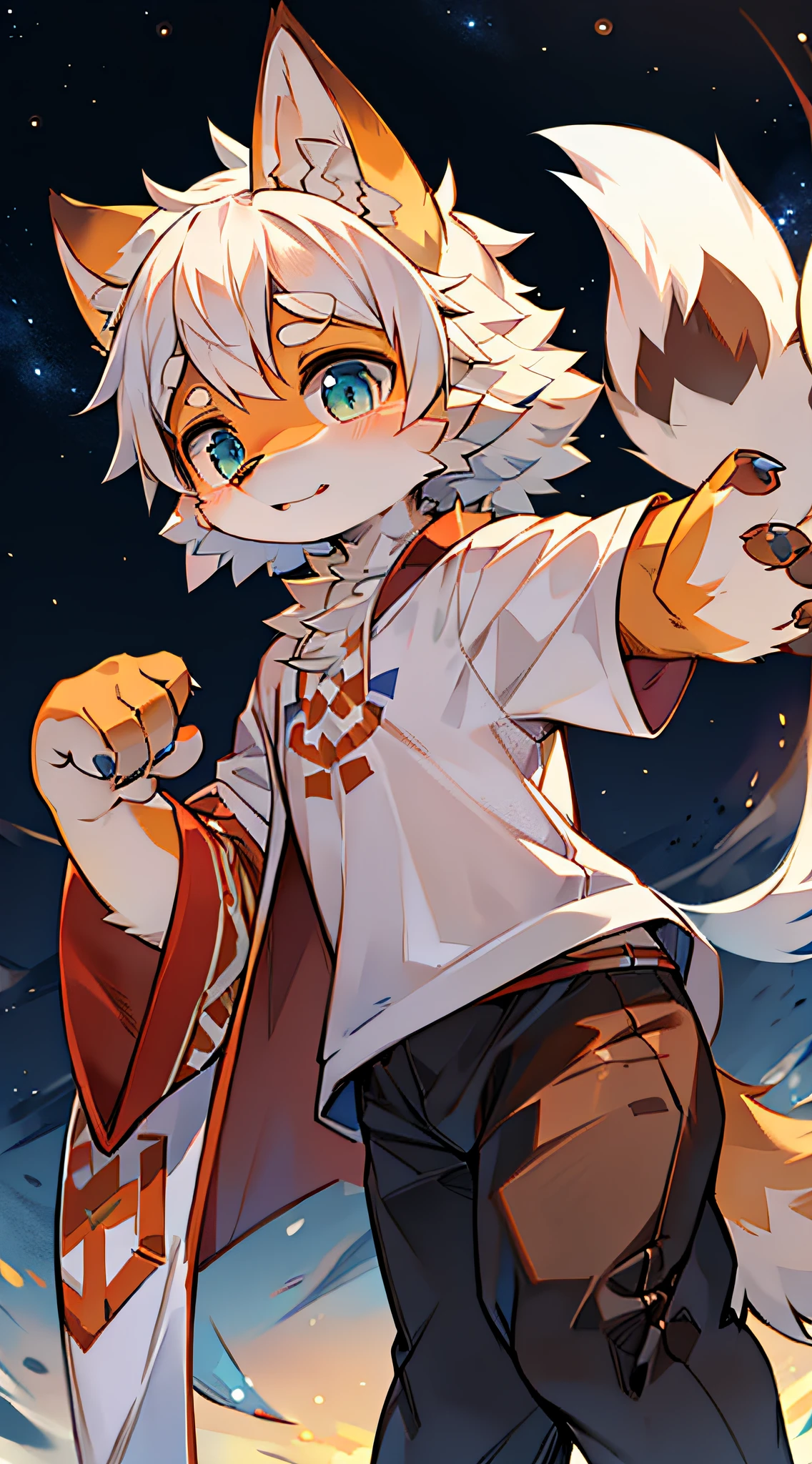 furry,fur,body fur,starry night,solo,short sleeves,horizon,white shirt,character focus, white hair, orange fur,BREAK,aoeu,aoeu,aoeu,aoeu,aoeu,aoeu,aoeu,aoeu,aoeu,aoeu,aoeu,aoeu,aoeu,aoeu,aoeu,aoeu,aoeu,aoeu,aoeu,aoeu,aoeu,aoeu,aoeu,aoeu,aoeu