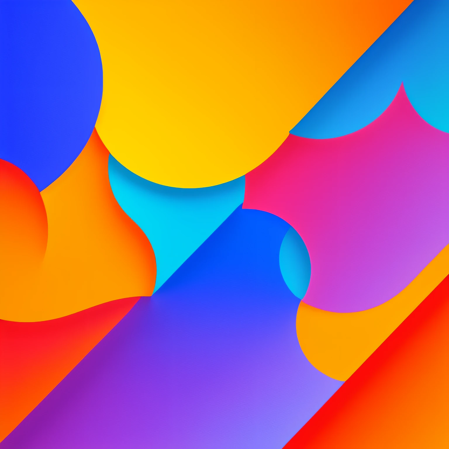 Make a "Flat em 3D" plano de fundo estilo com esta imagem. Reveal the perfection of the image. Cores alaranjando, amarelo, azul e uva.